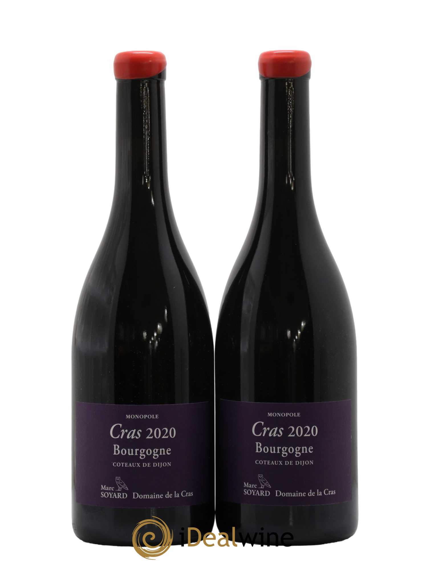 Bourgogne Cras Domaine de la Cras - Marc Soyard 2020 - Lot de 2 bouteilles - 0