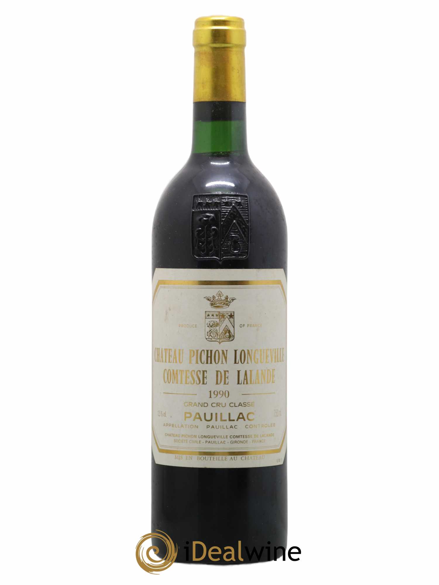 Château Pichon Longueville Comtesse de Lalande 2ème Grand Cru Classé (sans prix de réserve) 1990 - Lot de 1 bouteille - 0