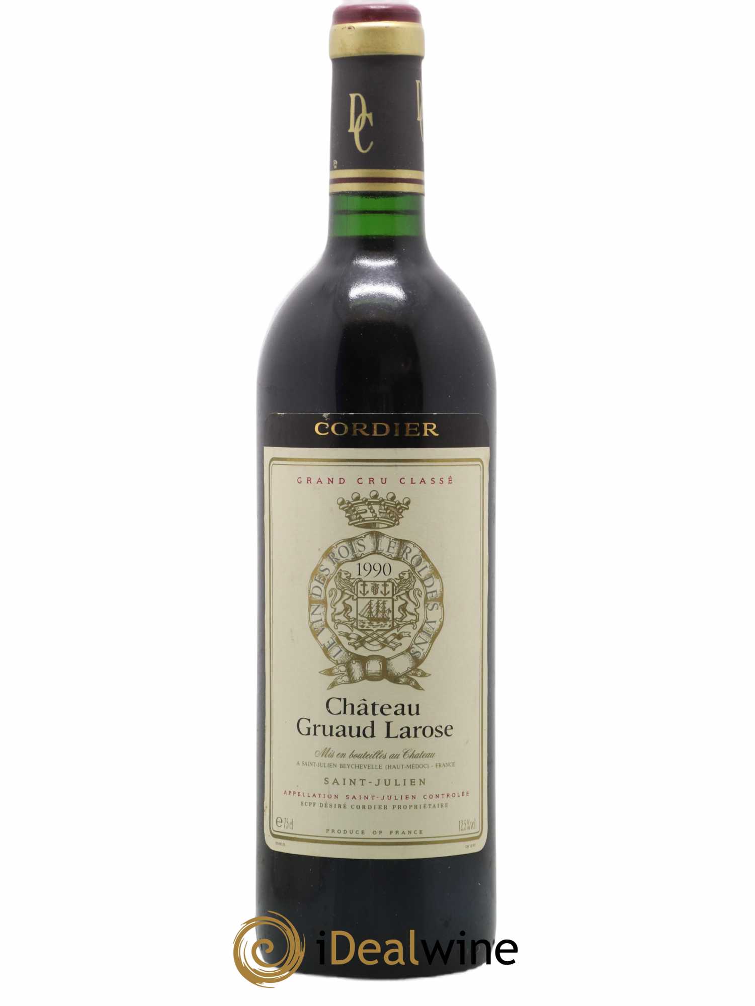 Château Gruaud Larose 2ème Grand Cru Classé 1990 - Lot de 1 bouteille - 0