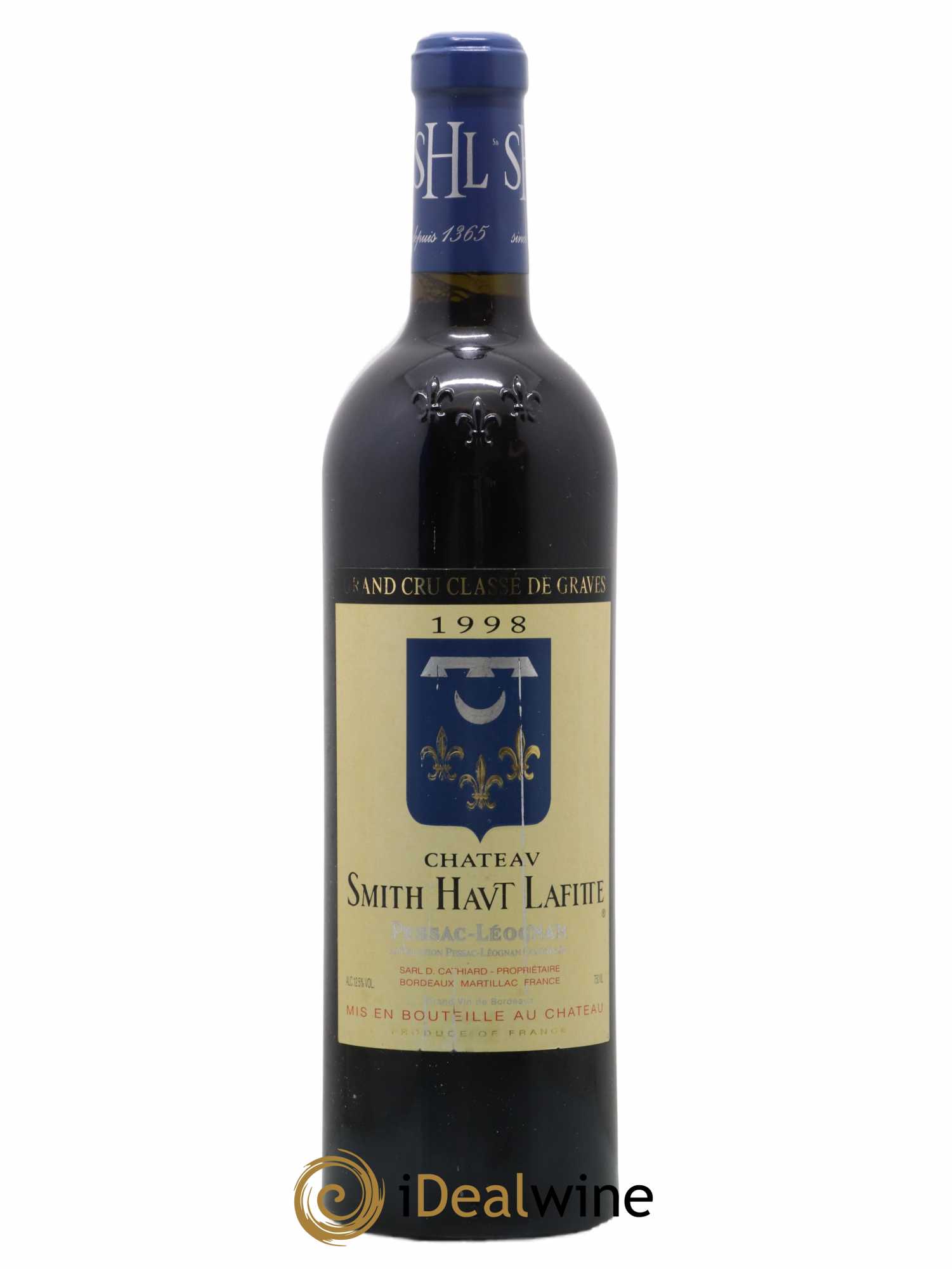Château Smith Haut Lafitte Cru Classé de Graves 1998 - Lot de 1 bouteille - 0