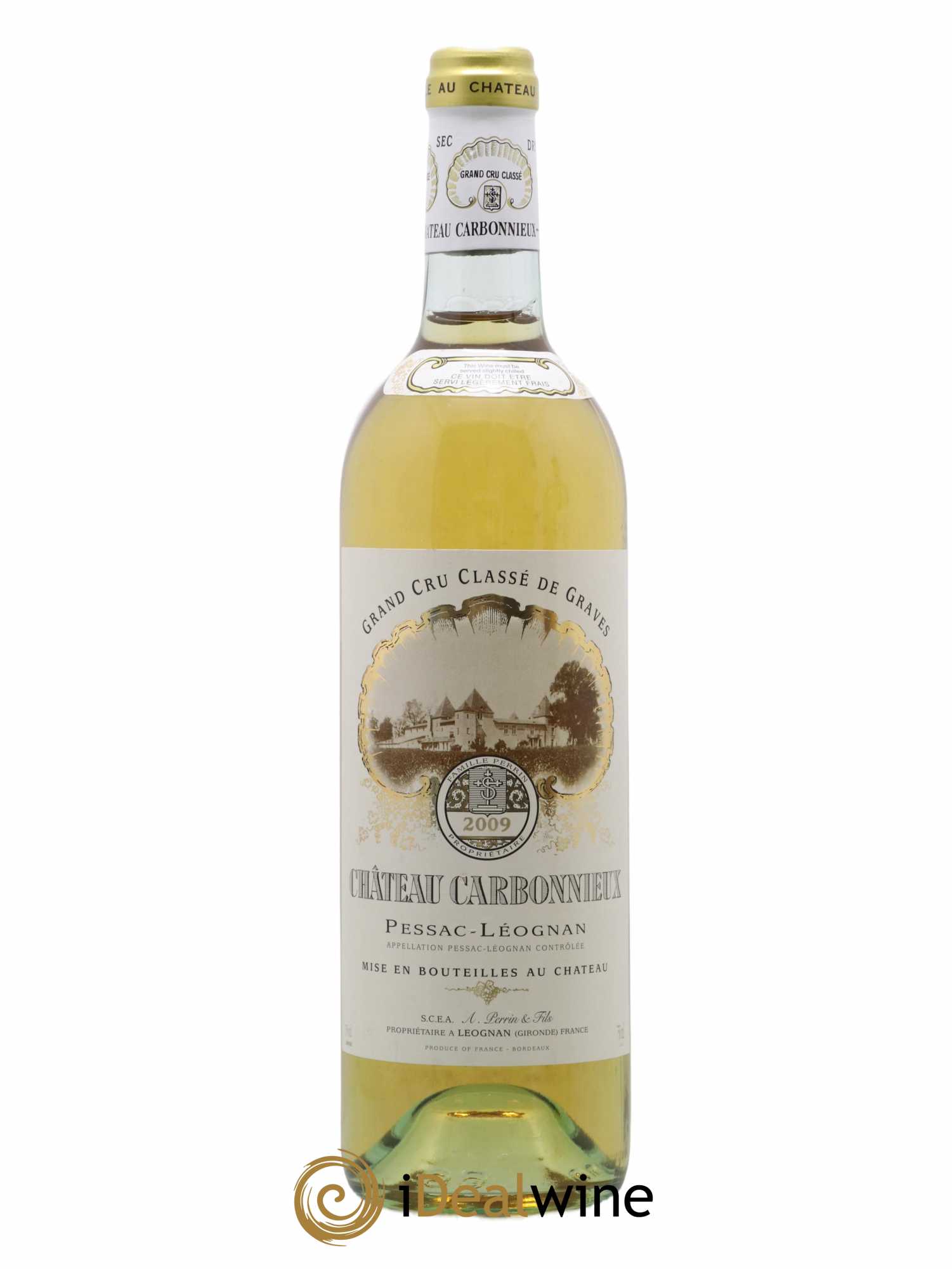 Château Carbonnieux Cru Classé de Graves 2009 - Lot de 1 bouteille - 0