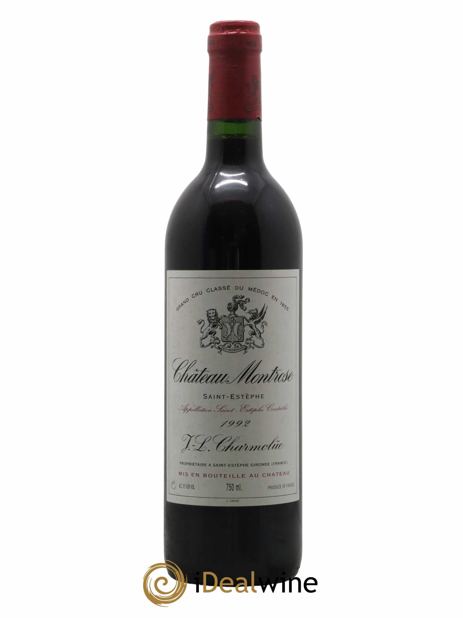 Château Montrose 2ème Grand Cru Classé 1992 - Lot de 1 bouteille - 0