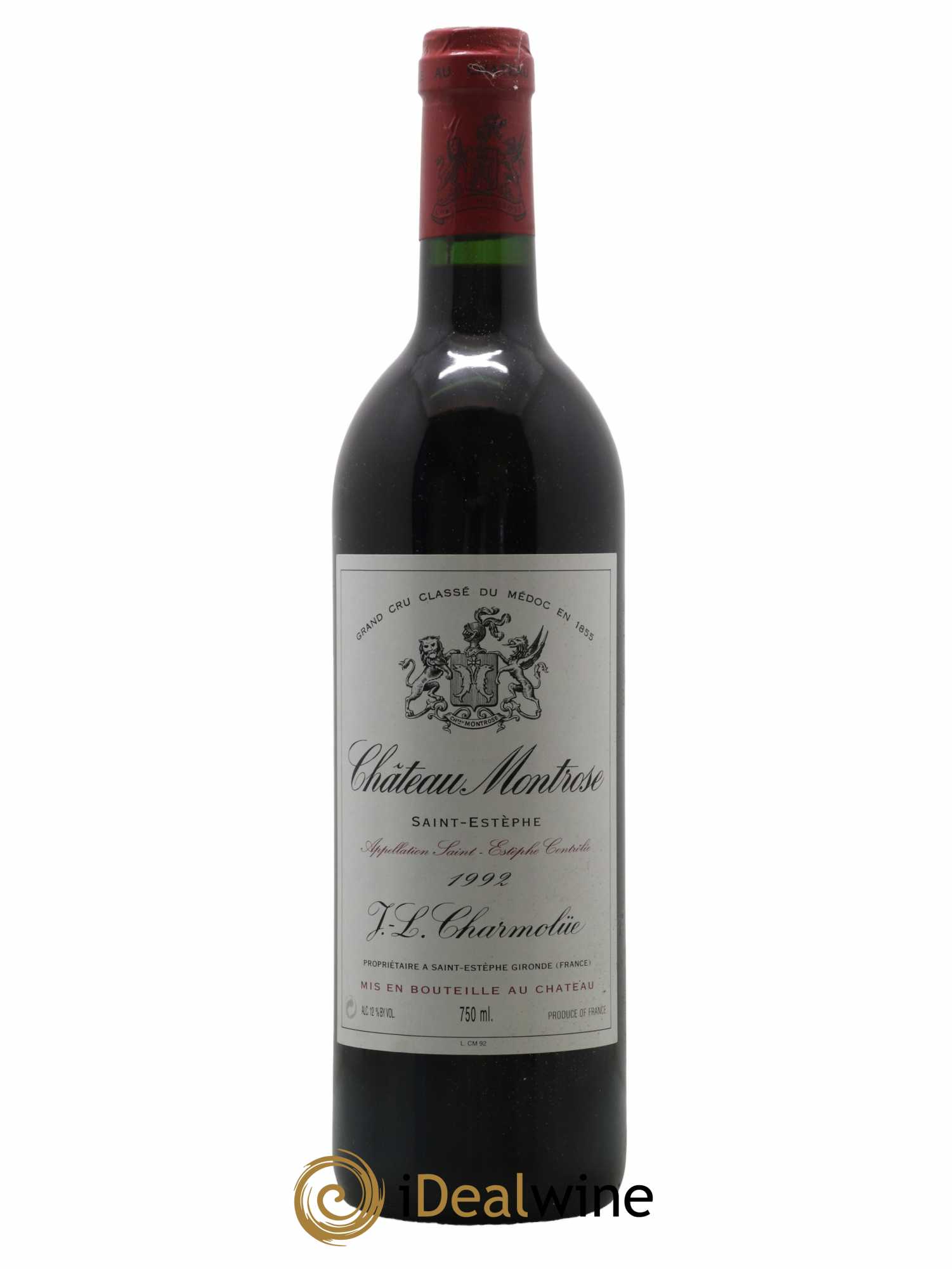 Château Montrose 2ème Grand Cru Classé 1992 - Lot de 1 bouteille - 0