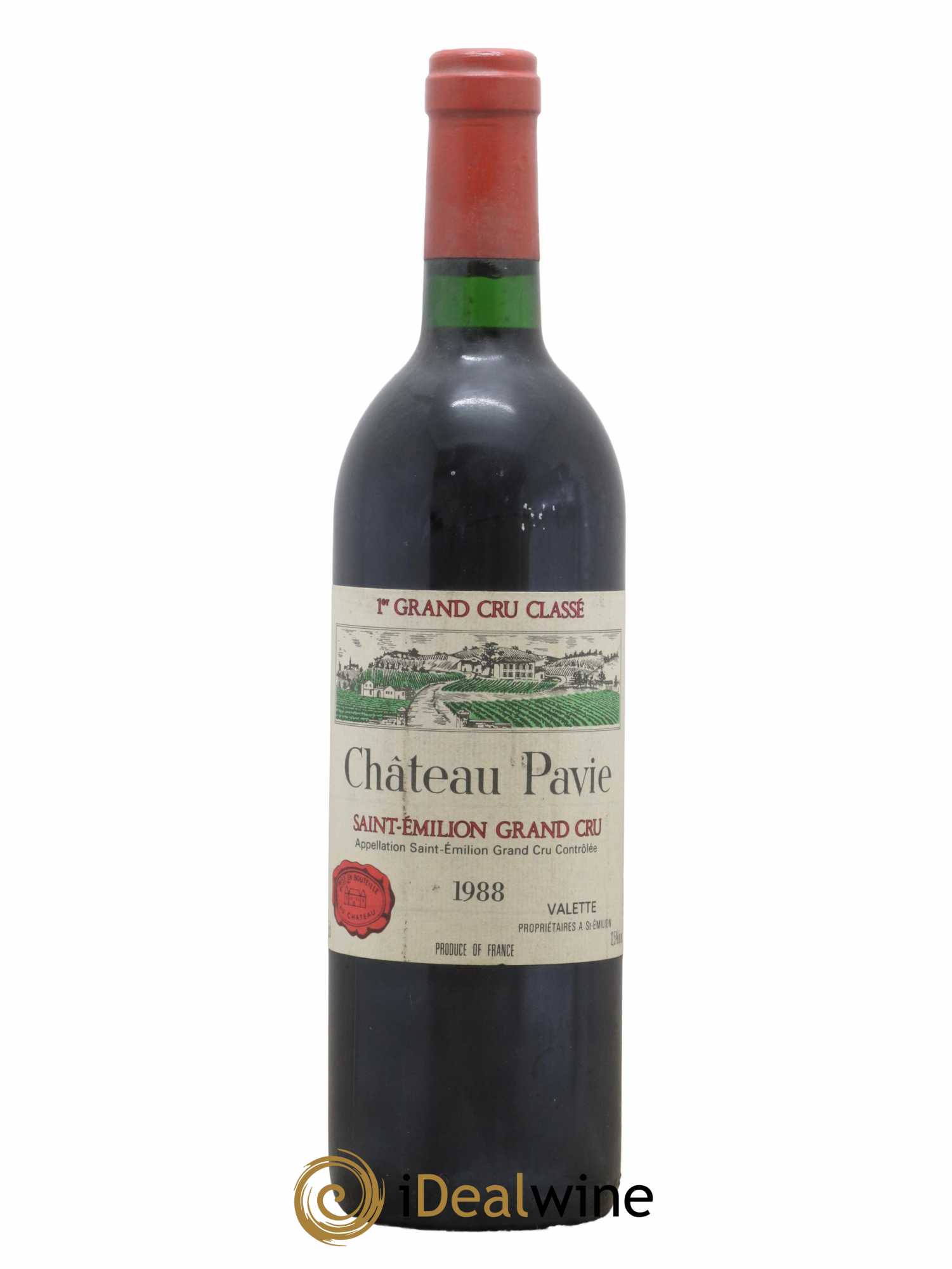 Château Pavie 1er Grand Cru Classé A 1988 - Lot de 1 bouteille - 0