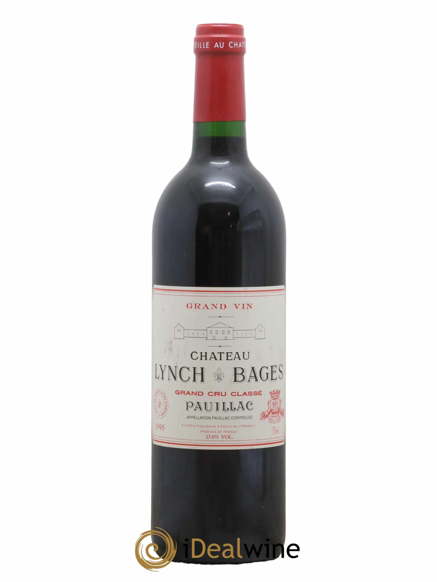 Château Lynch Bages 5ème Grand Cru Classé 1995 - Lot de 1 bouteille - 0