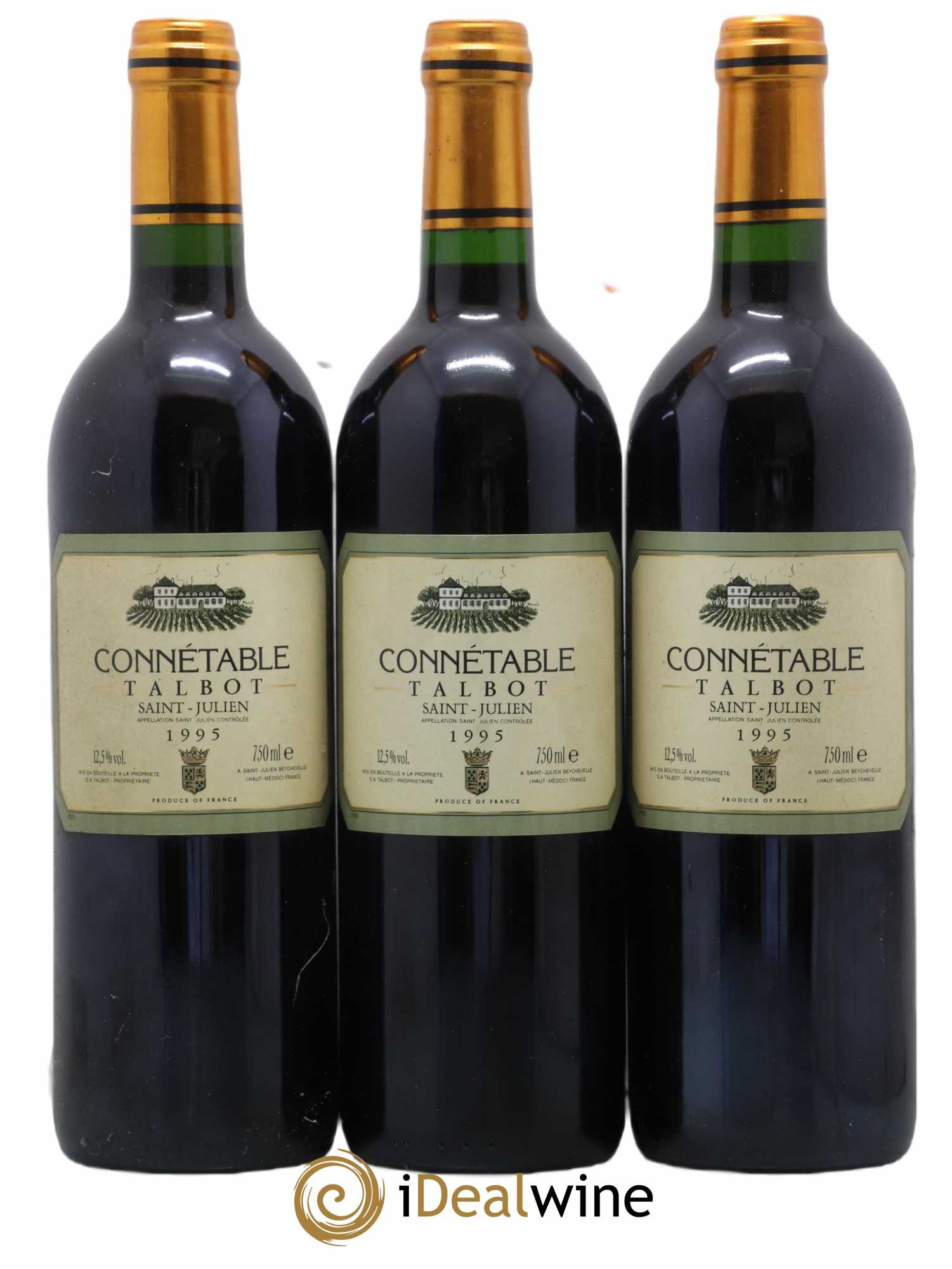 Connétable de Talbot Second Vin 1995 - Lot de 6 bouteilles - 2