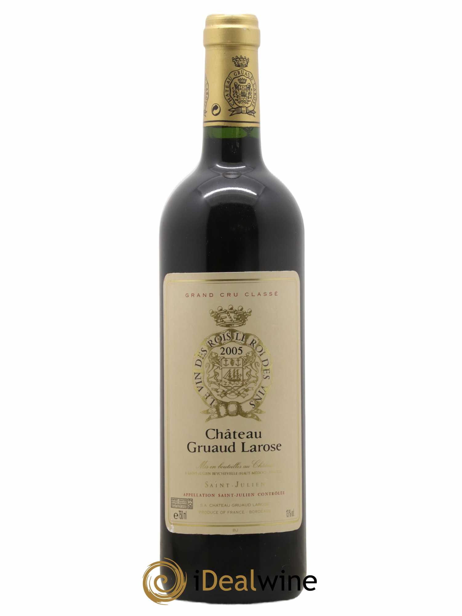 Château Gruaud Larose 2ème Grand Cru Classé 2005 - Lot de 1 bouteille - 0