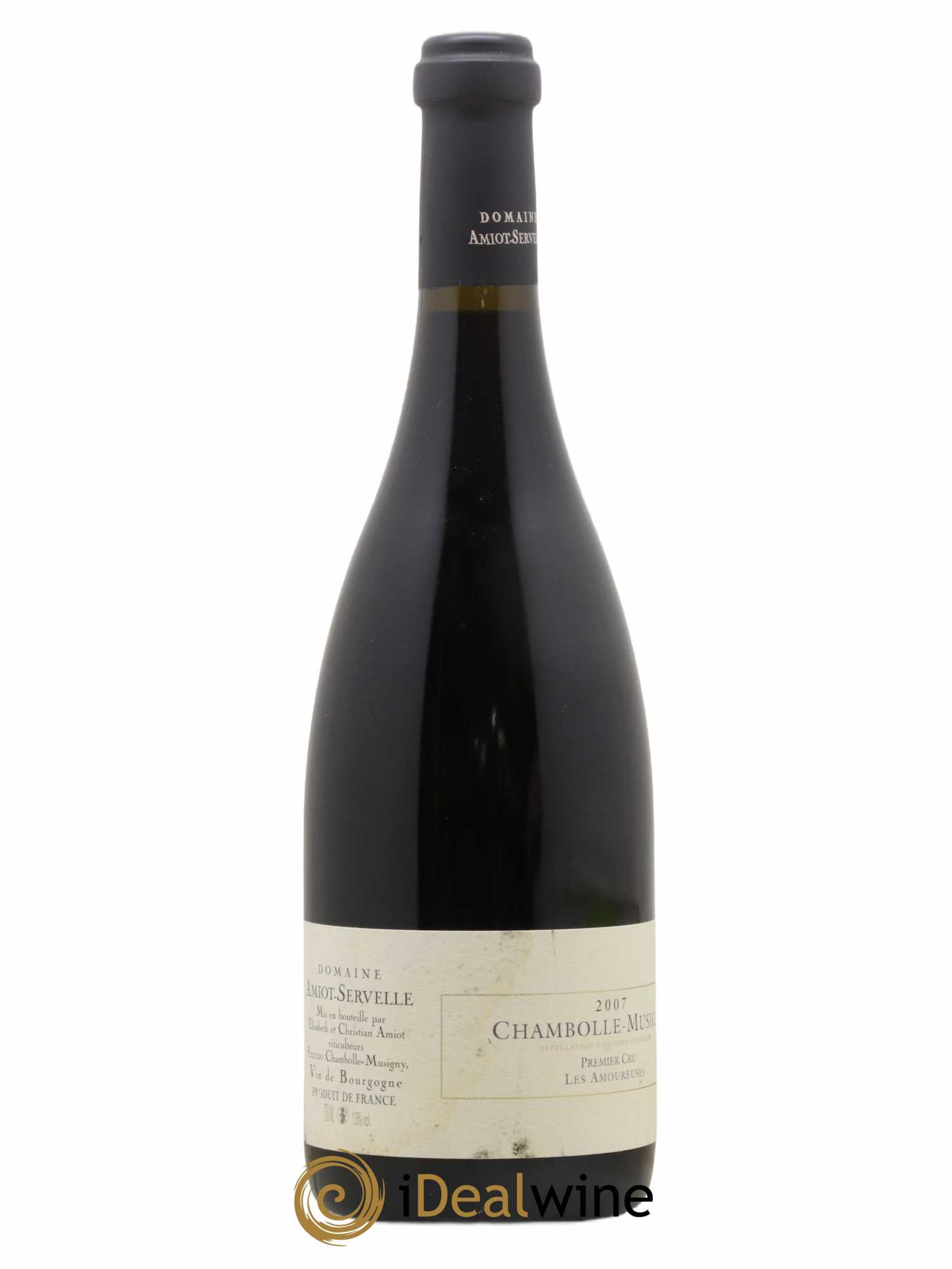 Chambolle-Musigny 1er Cru Les Amoureuses Amiot-Servelle 2007 - Lot de 1 bouteille - 1