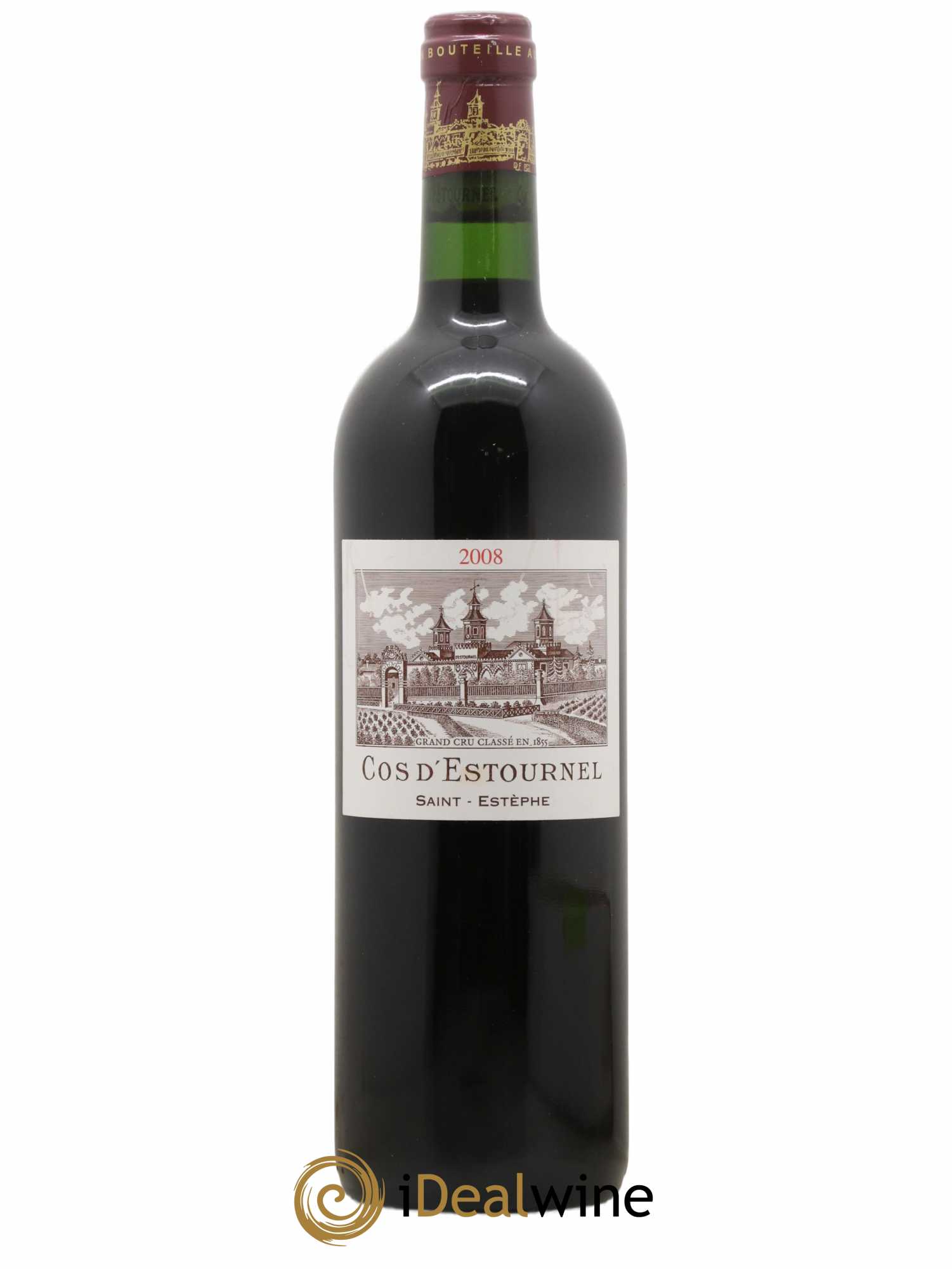 Cos d'Estournel 2ème Grand Cru Classé 2008 - Lot de 1 bouteille - 0
