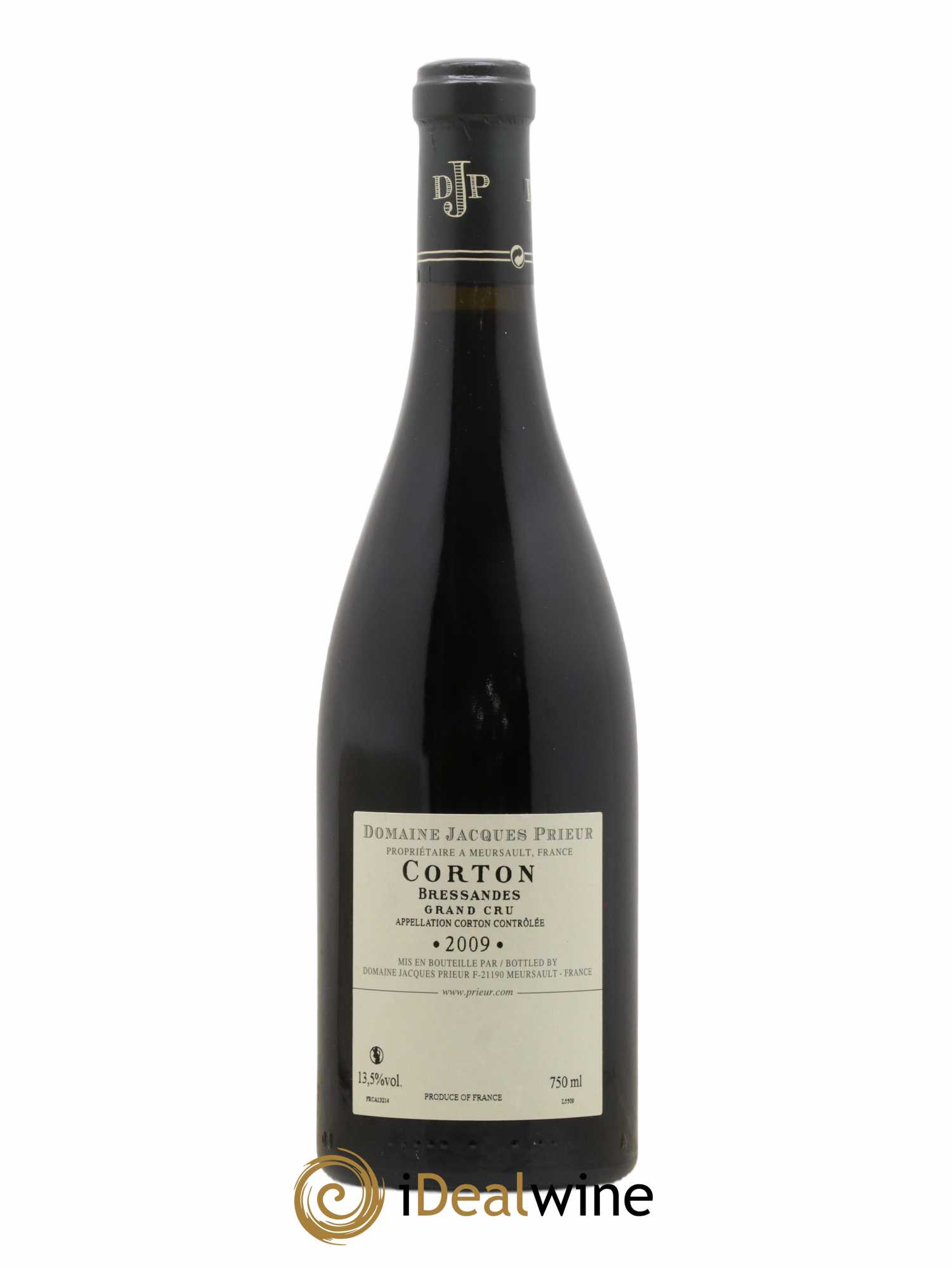 Corton-Bressandes Grand Cru Jacques Prieur (Domaine) 2009 - Lot de 1 bouteille - 1