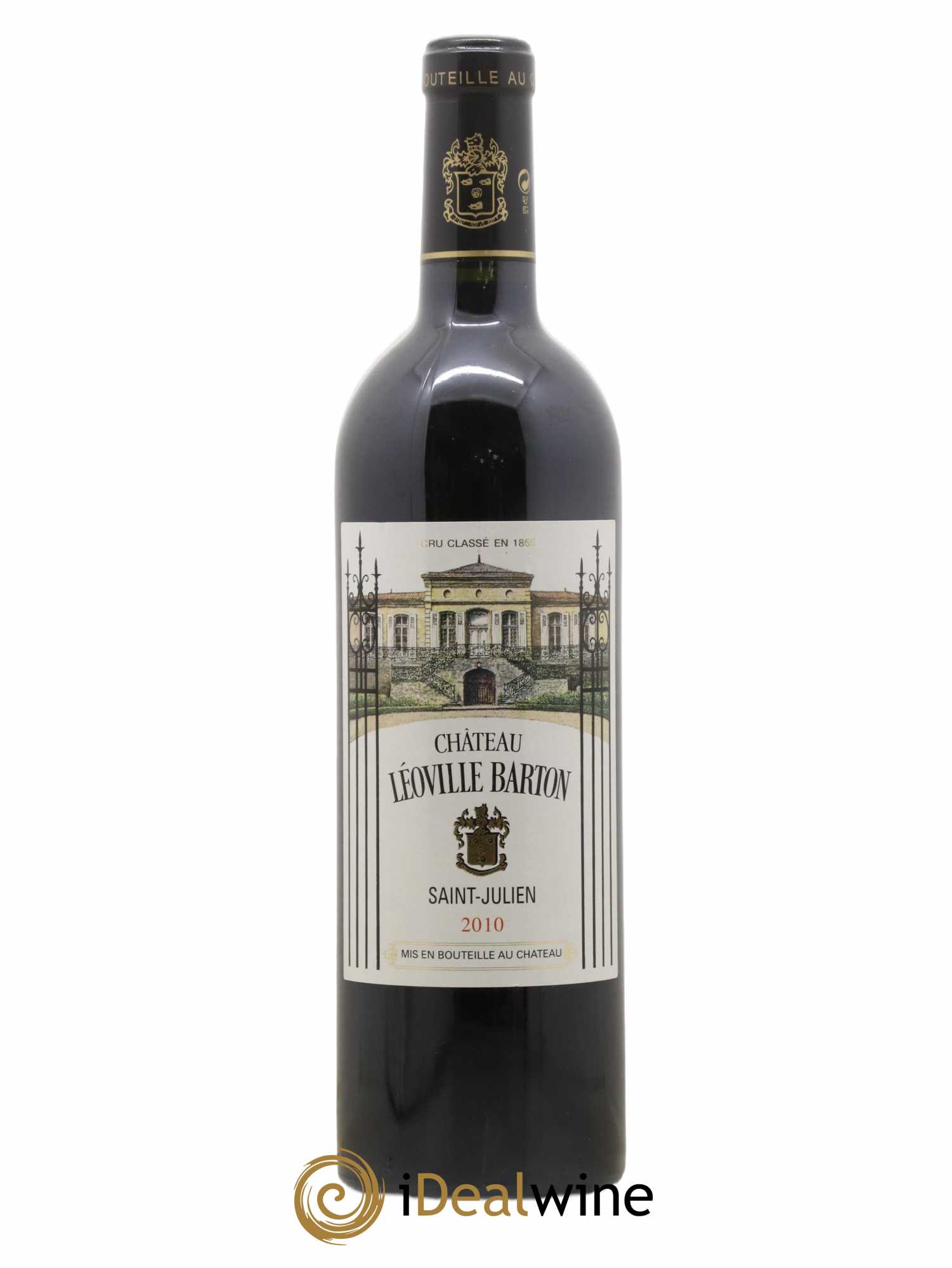 Château Léoville Barton 2ème Grand Cru Classé 2010 - Lot de 1 bouteille - 0