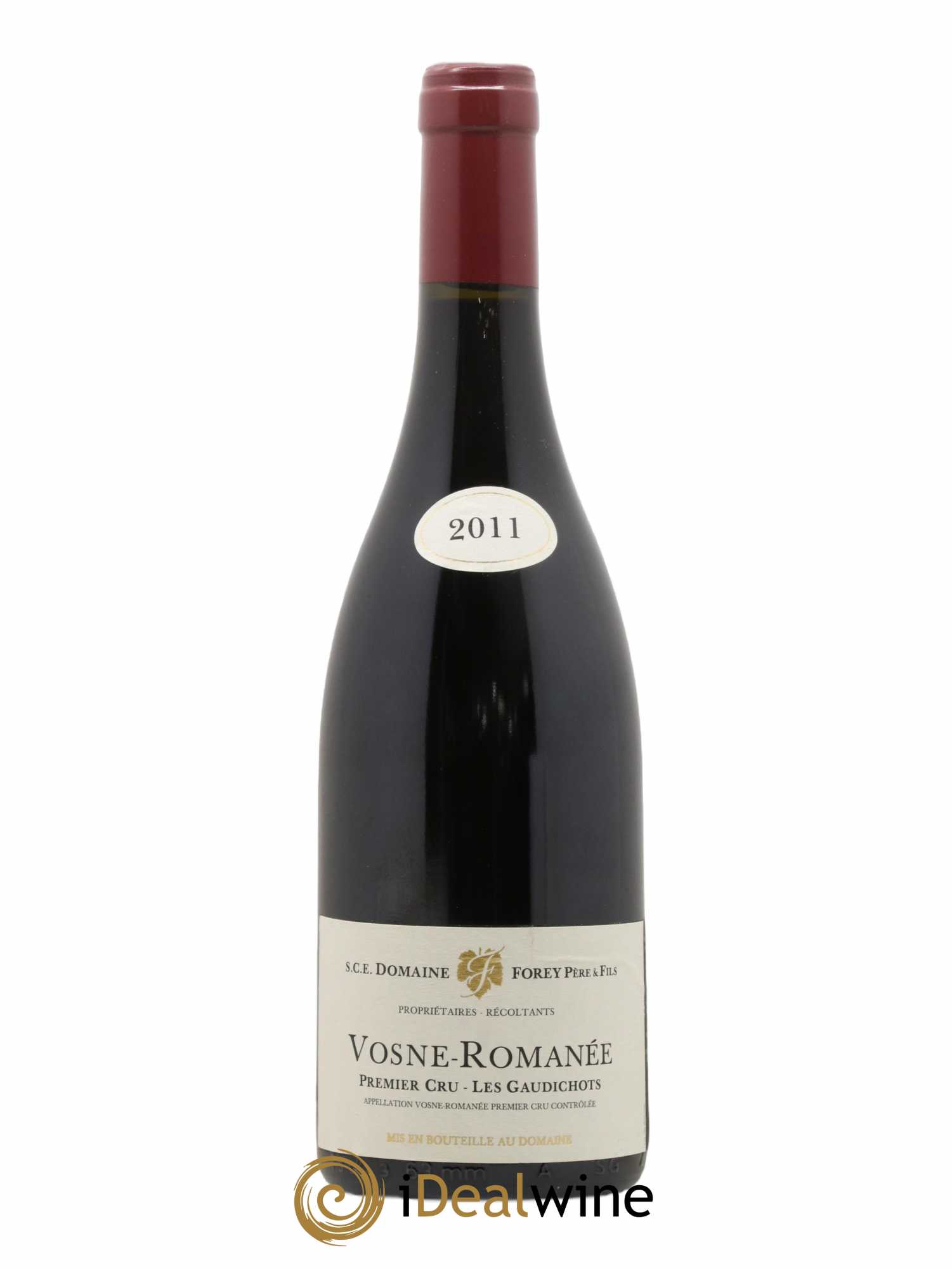 Vosne-Romanée 1er Cru Les Gaudichots Forey Père et Fils (Domaine) 2011 - Lot de 1 bouteille - 0