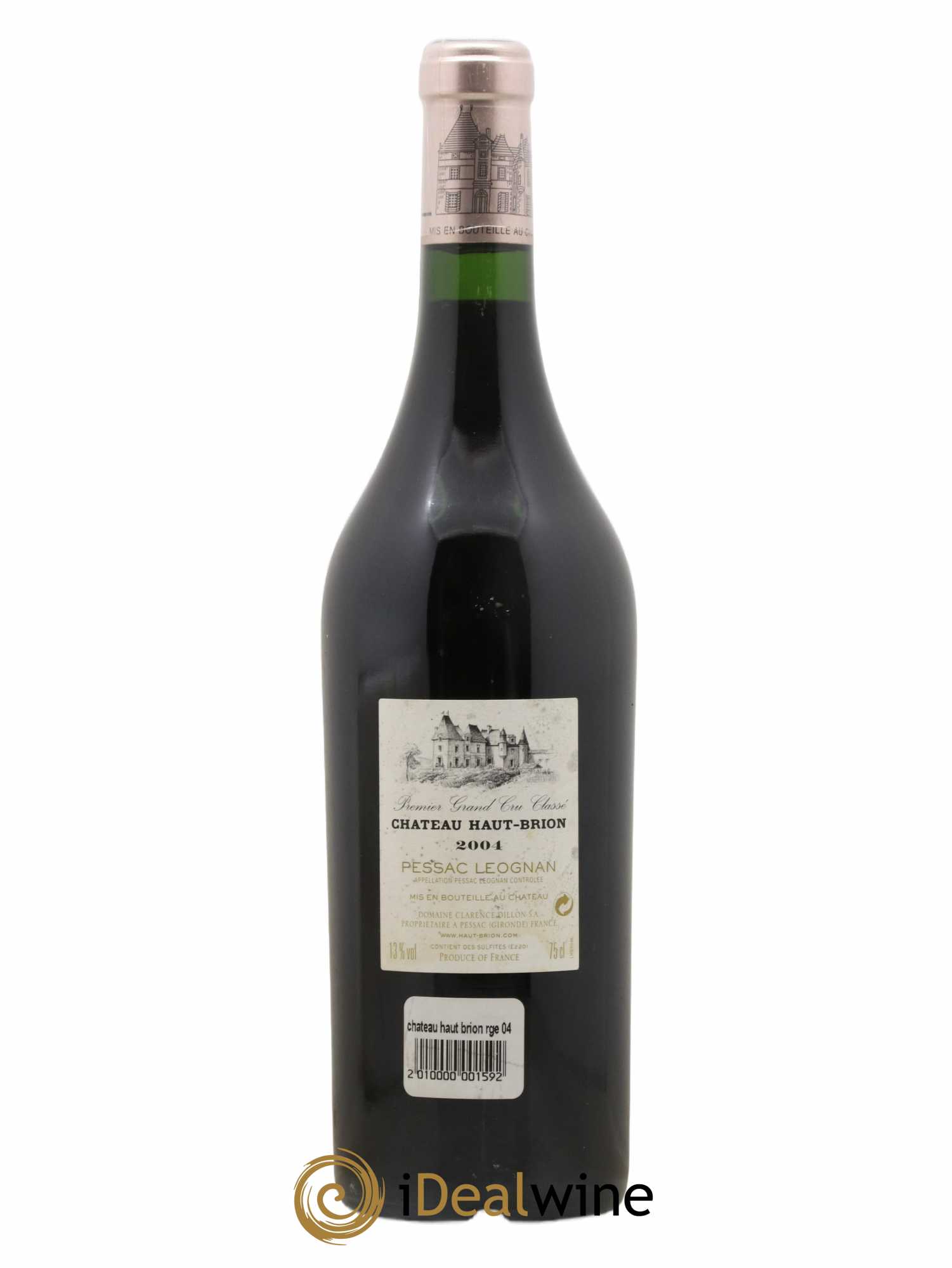 Château Haut Brion 1er Grand Cru Classé 2004 - Lot de 1 bouteille - 1