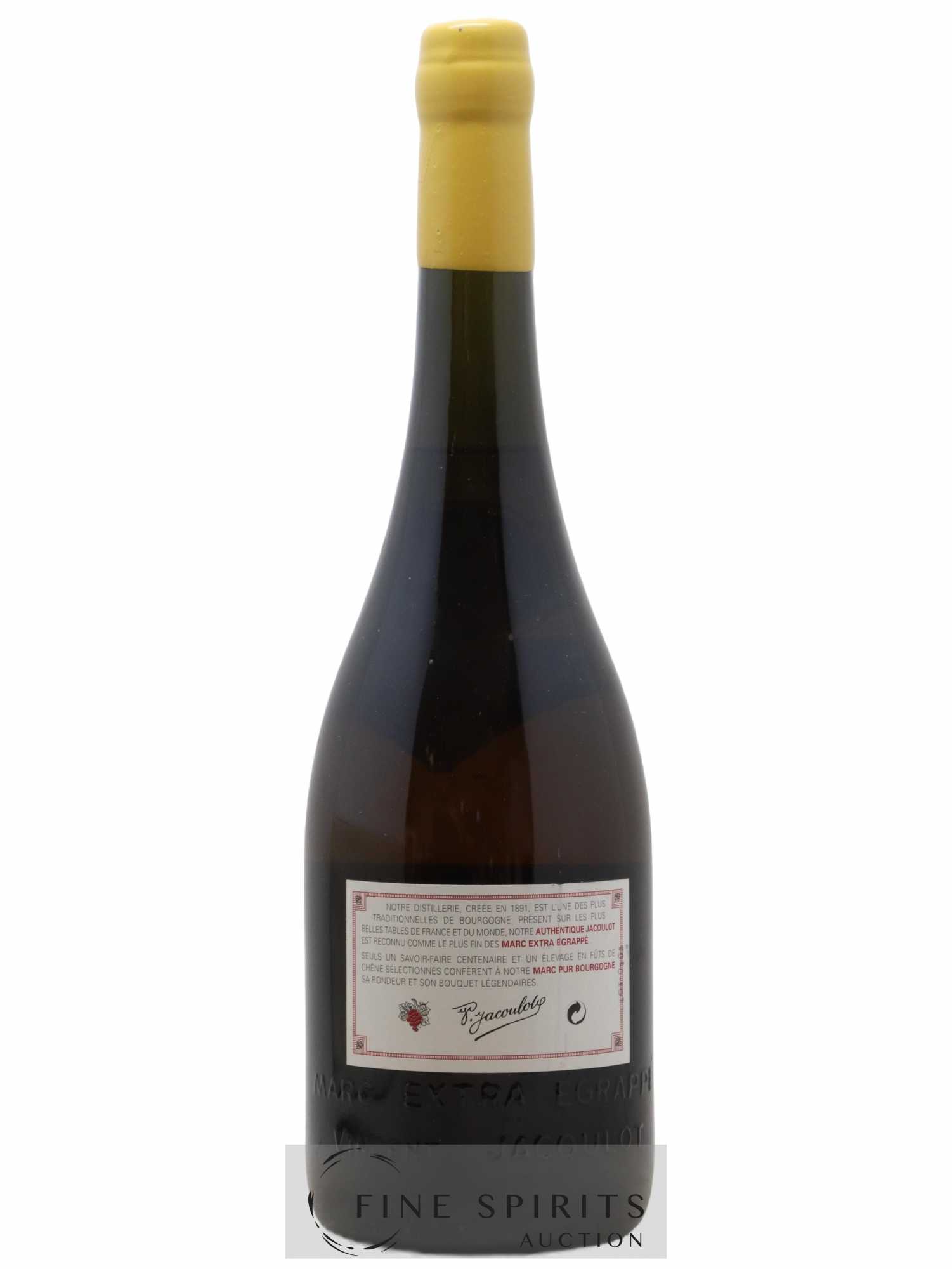 Jacoulot Of. L'Authentique Extra Egrappé 1L - Lot of 1 bottle - 1