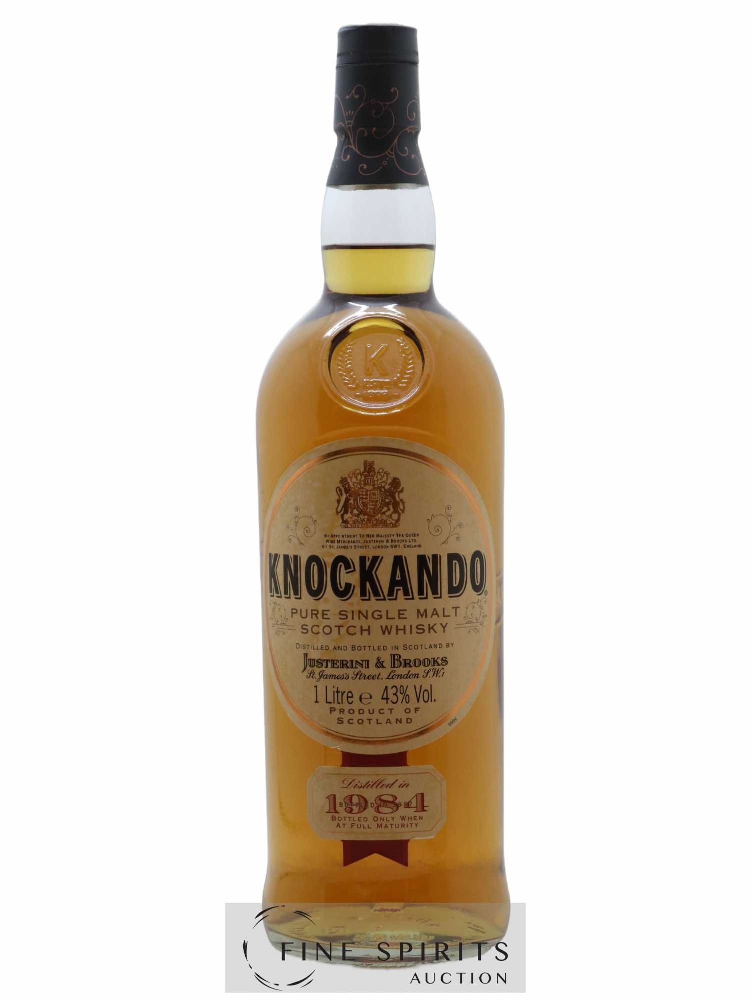 Knockando 1984 Of. bottled 1997 (1L) 1L - Lot of 1 bottle - 1