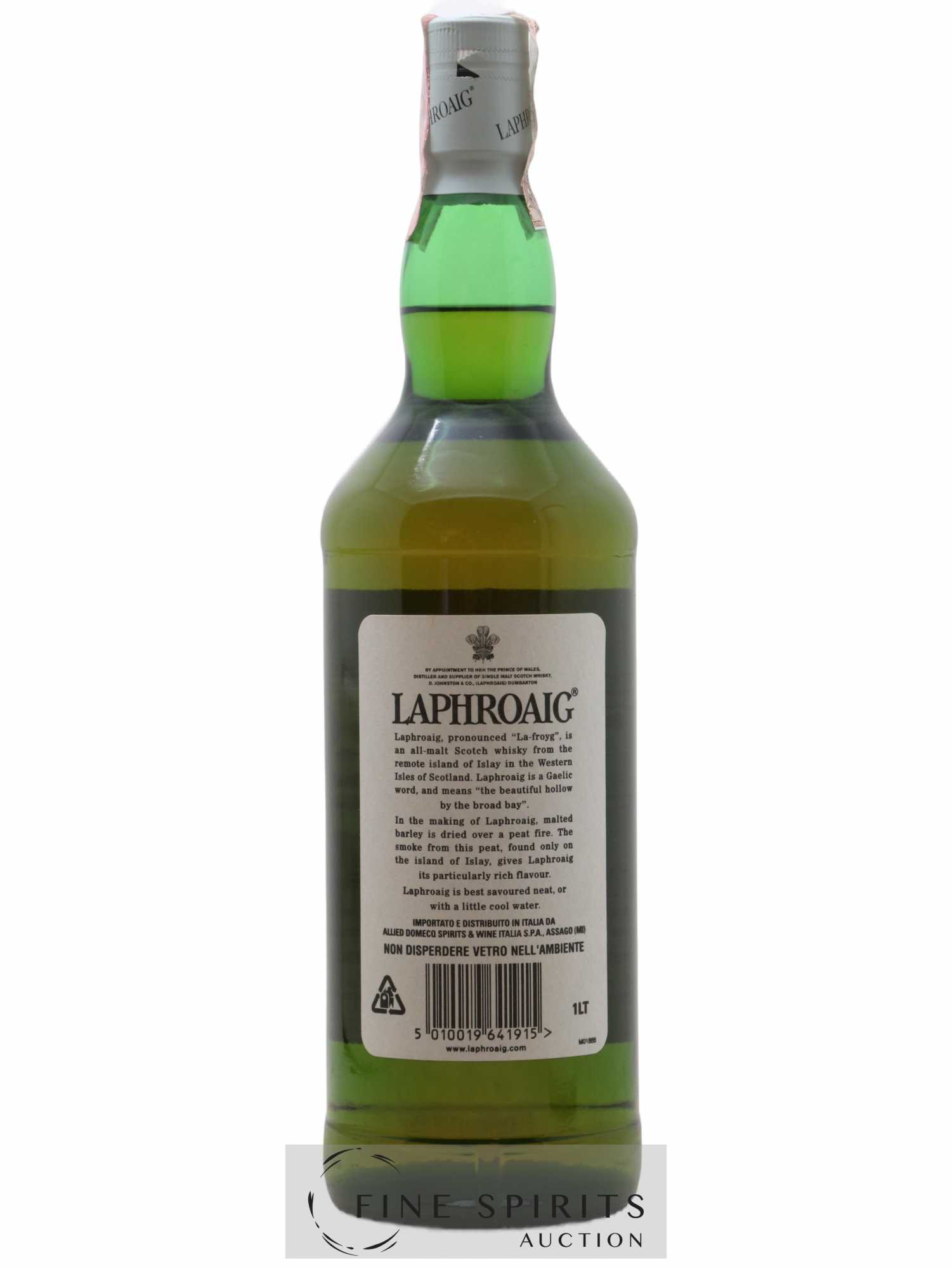 Laphroaig 10 years Of. (1L) 1L - Lot of 1 bottle - 2