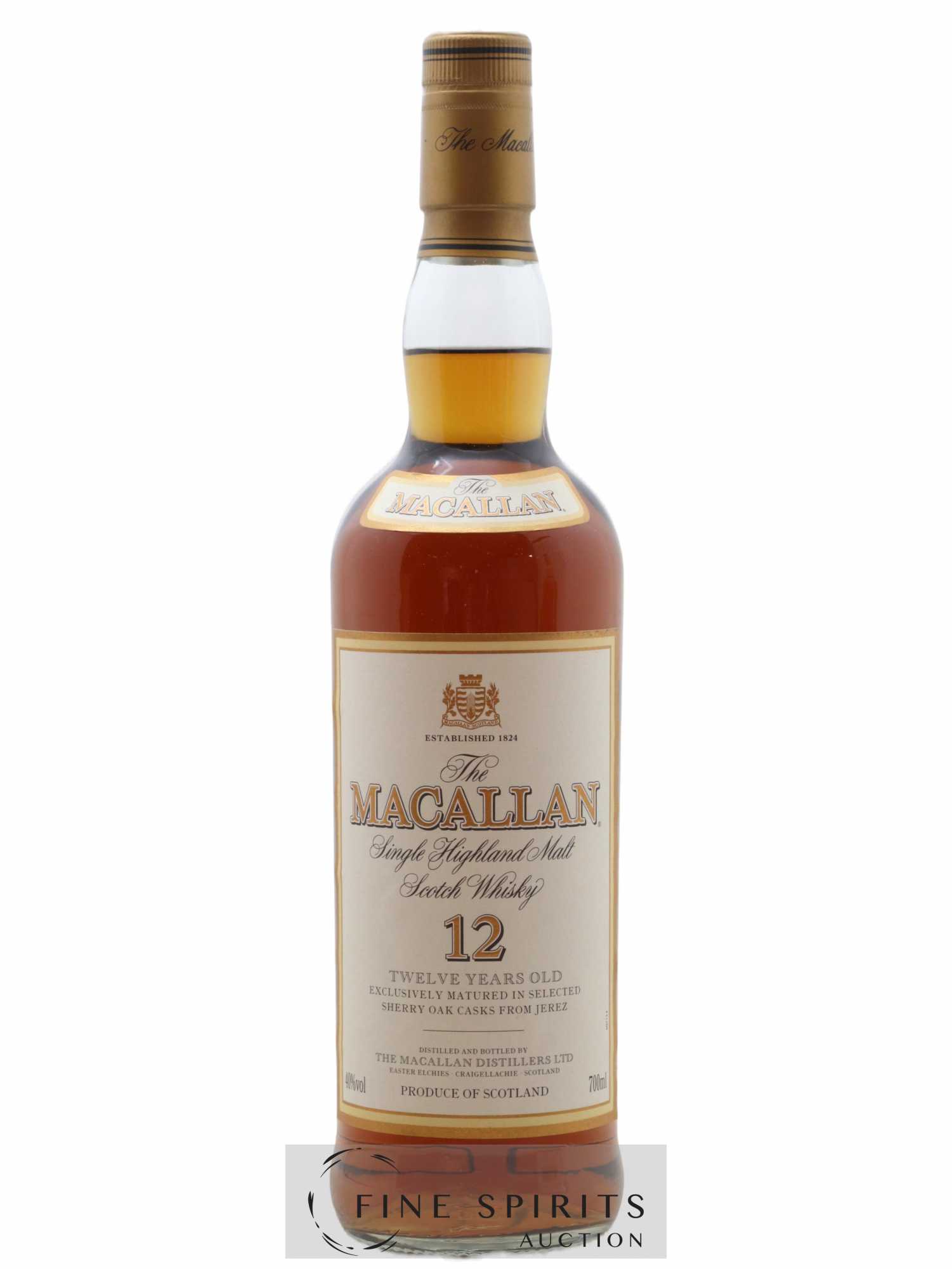 Macallan (The) 12 years Of. Sherry Oak Cask - Lot de 1 bouteille - 1