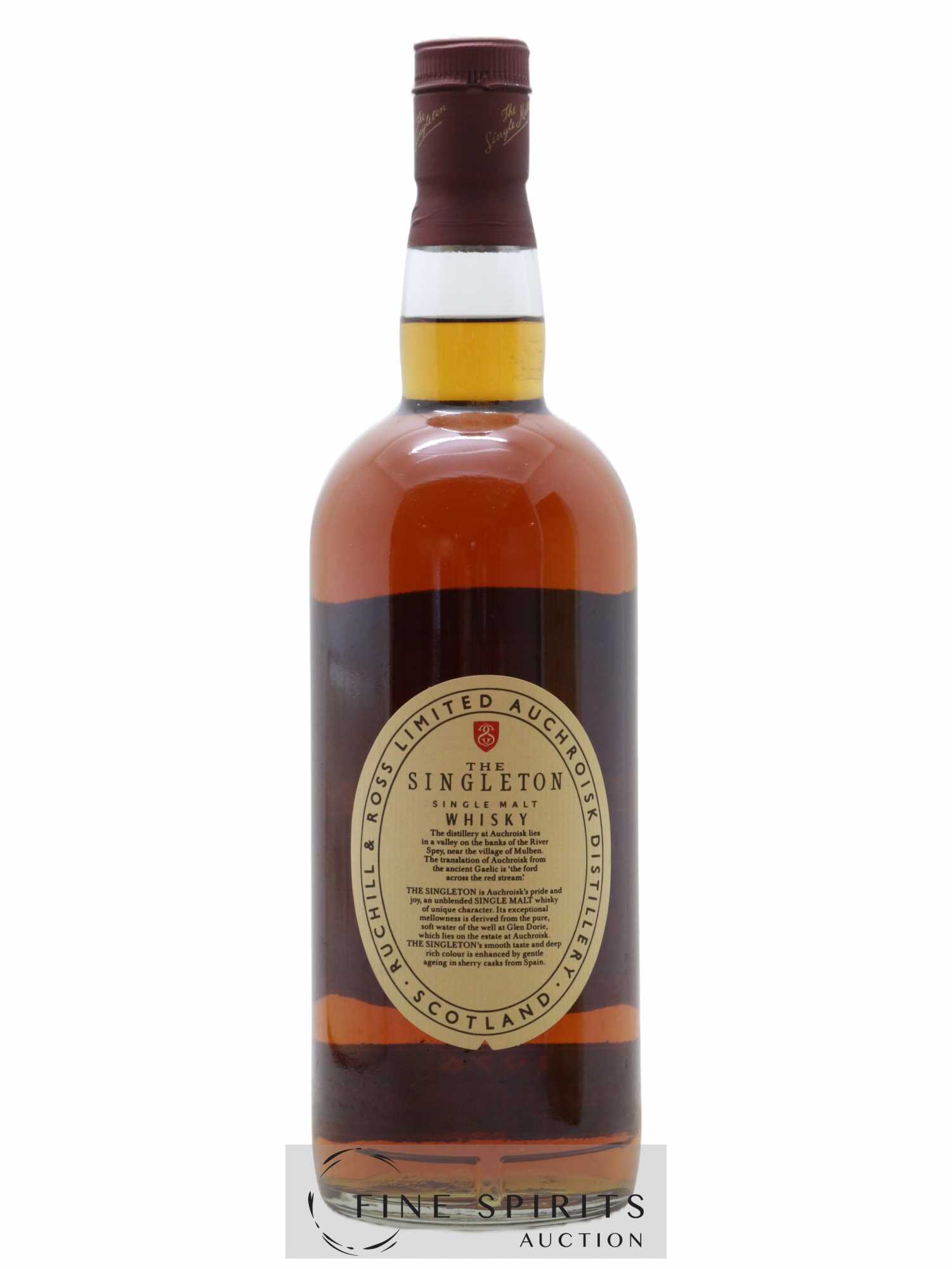 The Singleton Of Auchroisk 1976 Of. Mature and Mellow Unblended 1L - Lot of 1 bottle - 2