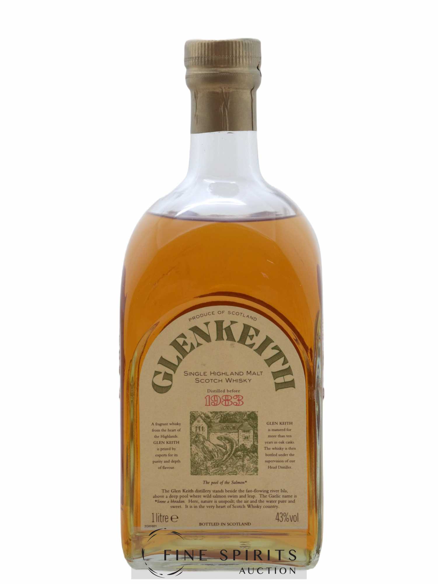 Glen Keith 1983 Of. (1L) - Posten von 1 Flasche - 1