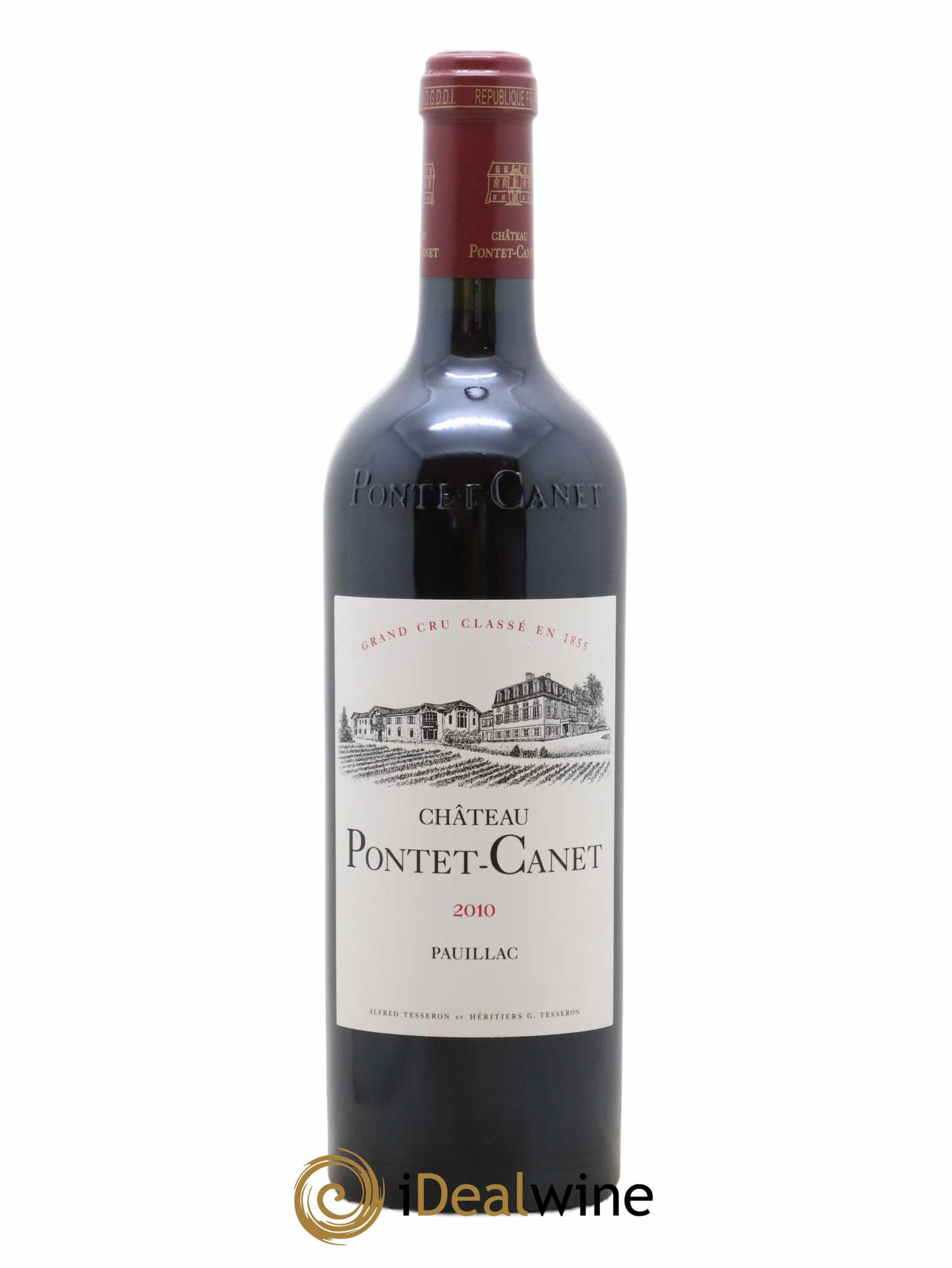 Château Pontet Canet 5ème Grand Cru Classé 2010 - Lot de 1 bouteille - 0