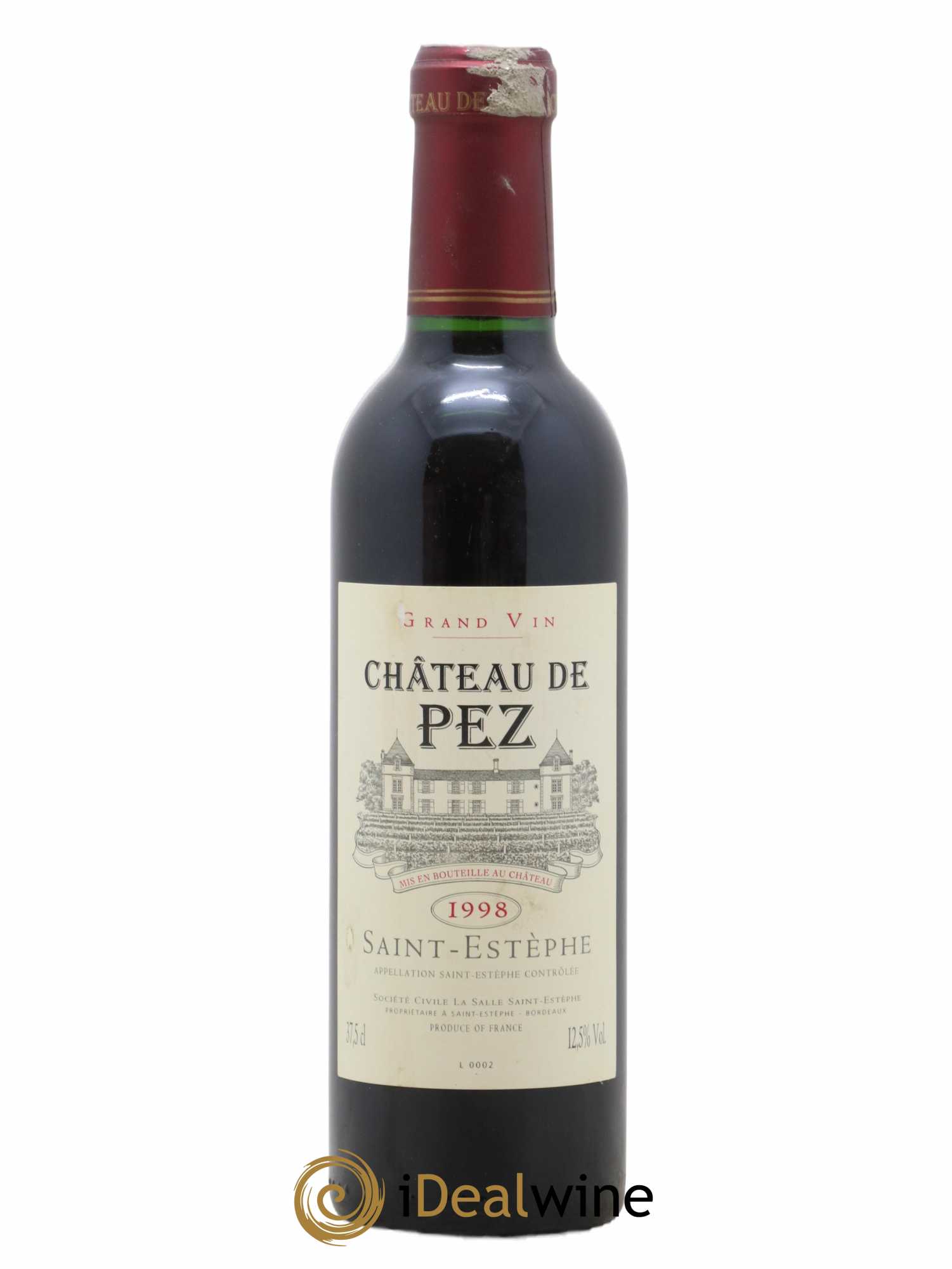 Château de Pez 1998 - Lot de 1 demi bouteille - 0