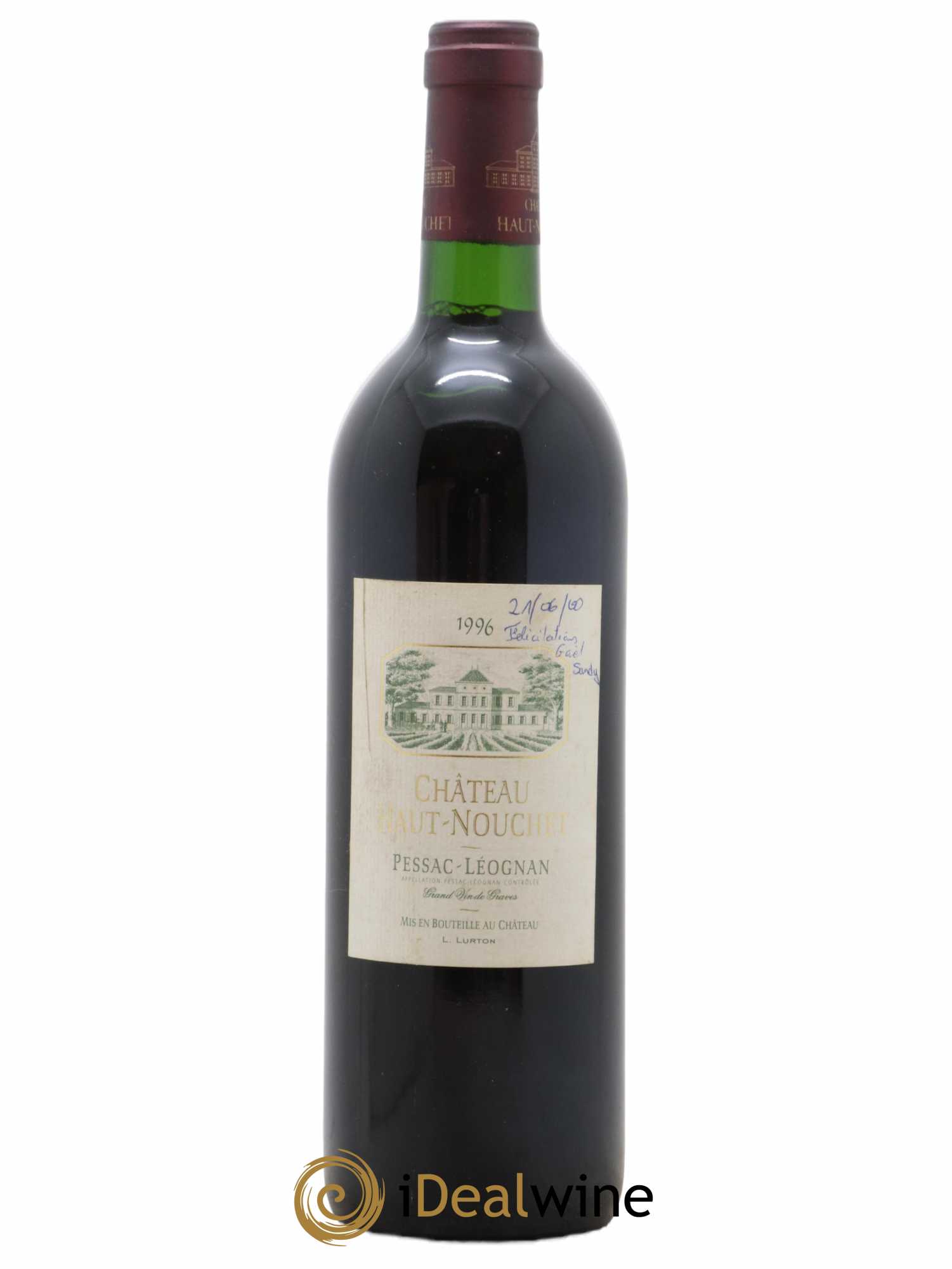 Château Haut-Nouchet 1996 - Lot de 1 bouteille - 0