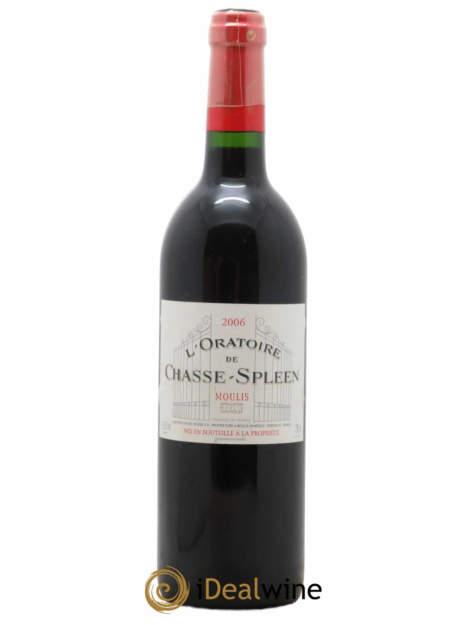 Oratoire de Chasse Spleen Second Vin 2006 - Lot de 1 bouteille - 0
