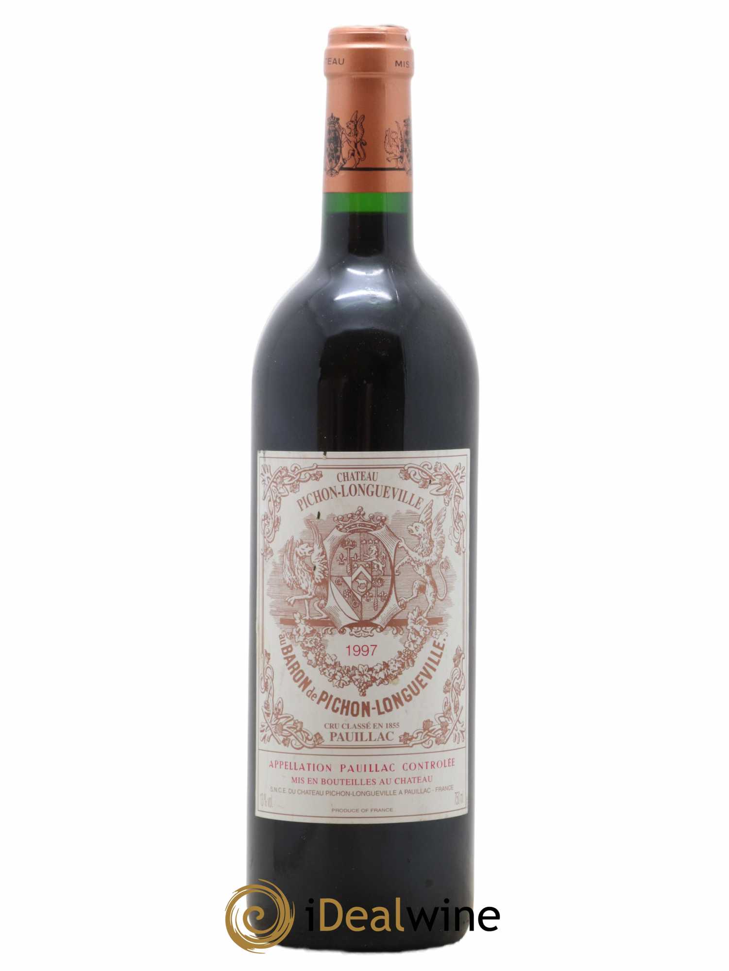 Pichon Longueville Baron 2ème Grand Cru Classé 1997 - Lot de 1 bouteille - 0