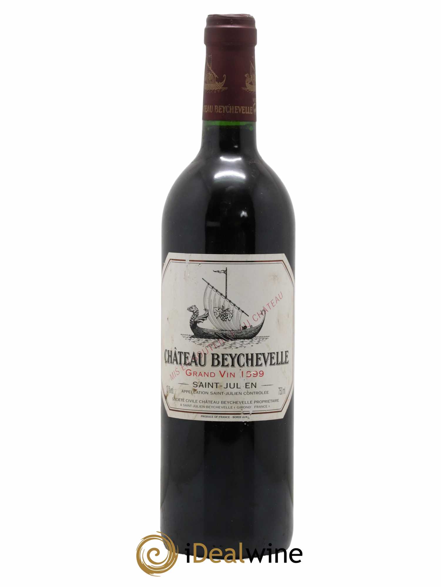 Château Beychevelle 4ème Grand Cru Classé 1999 - Lot de 1 bouteille - 0