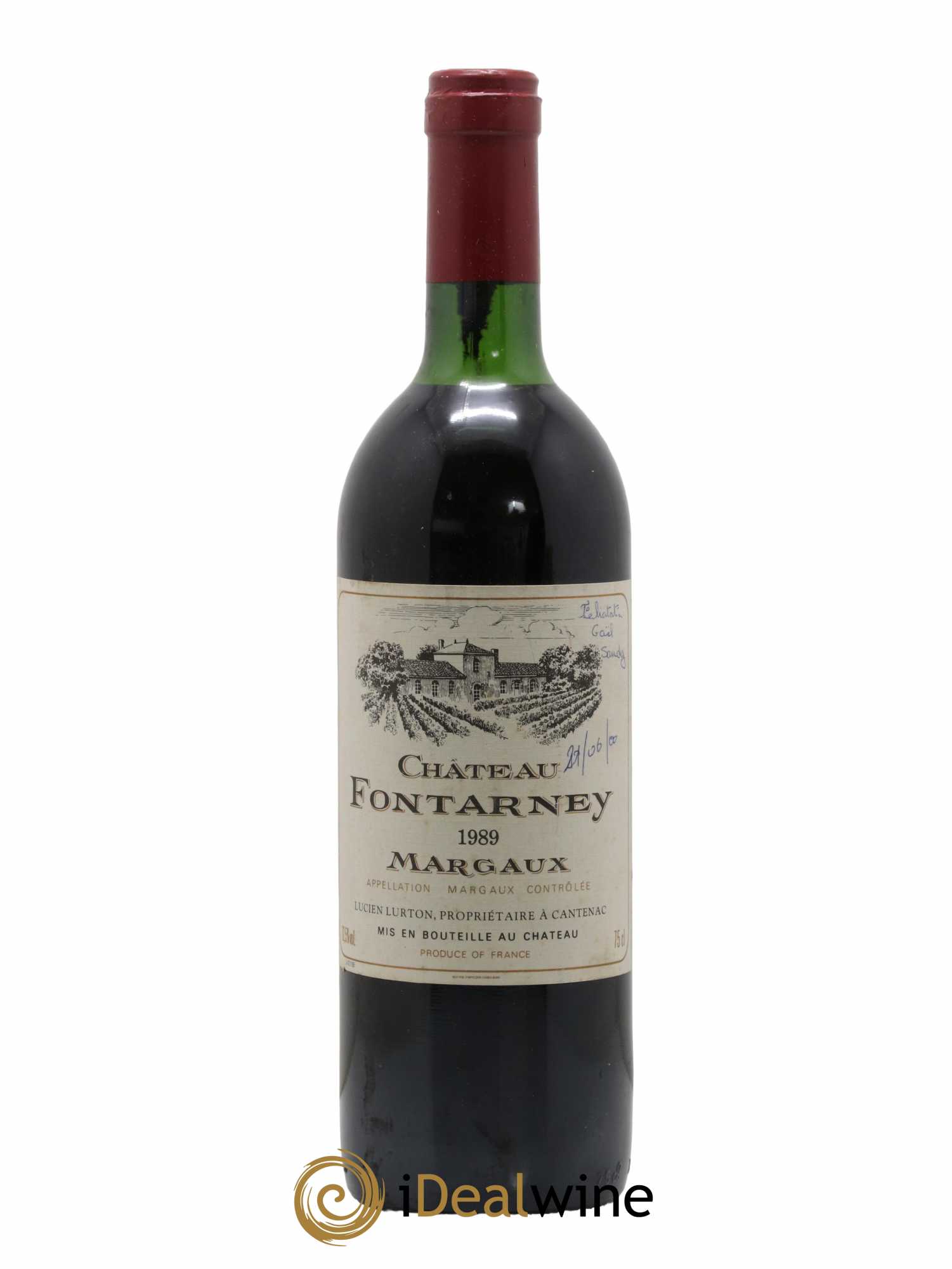 Bordeaux Margaux Château Fortaney 2000 - Lot de 1 bouteille - 0