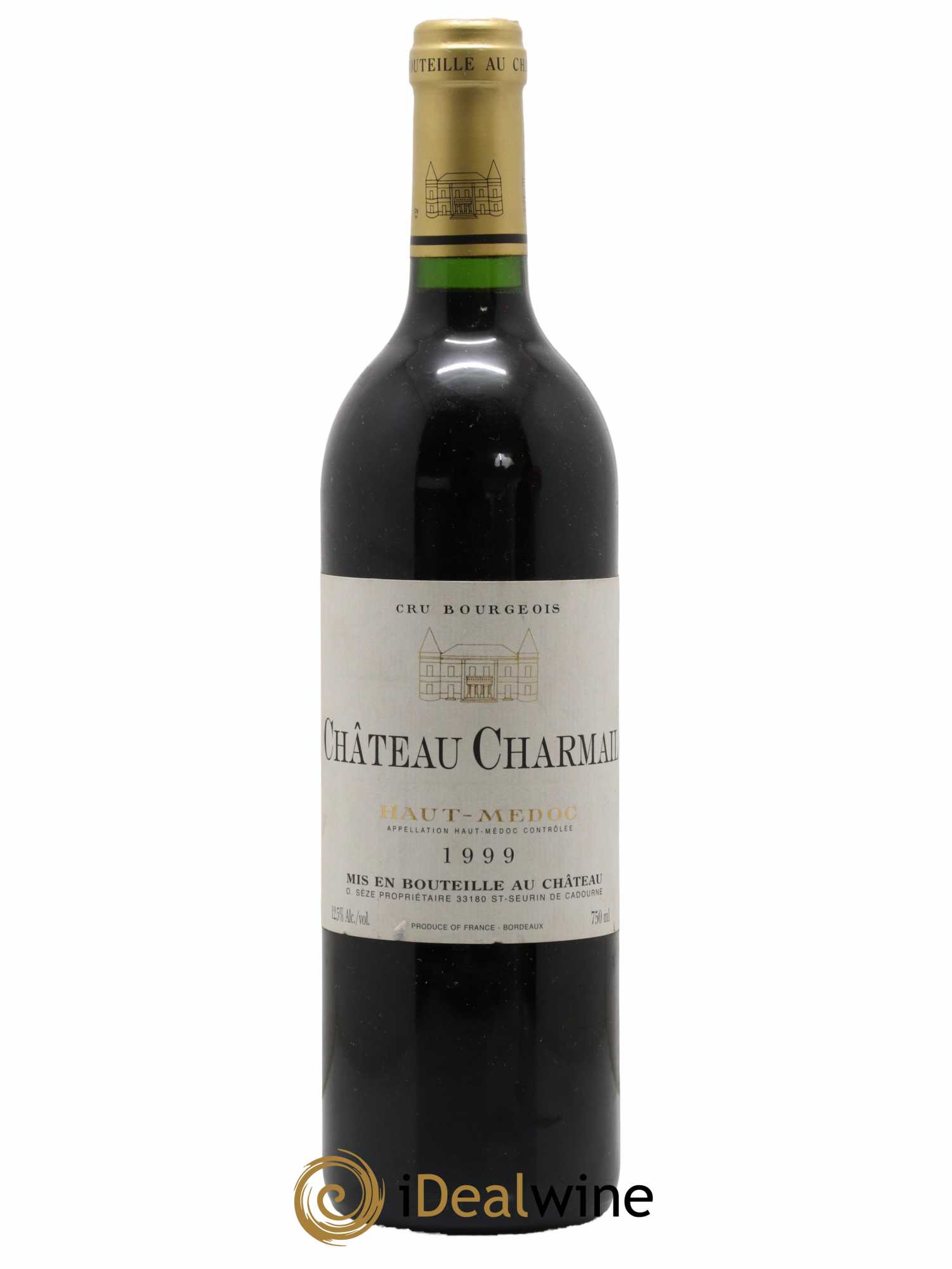 Château Charmail Cru Bourgeois 1999 - Lot de 1 bouteille - 0