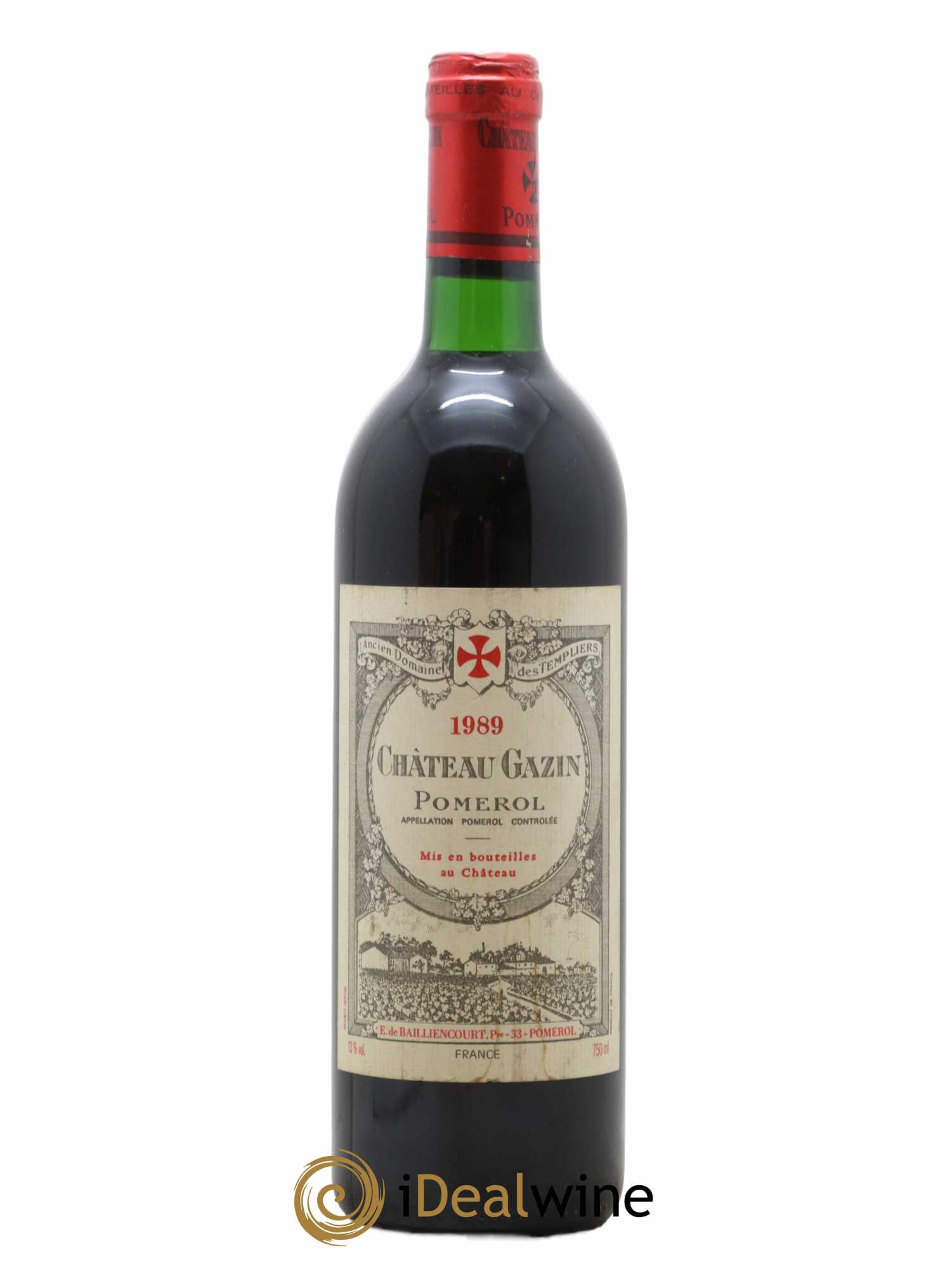 Château Gazin 1989 - Lot de 1 bouteille - 0