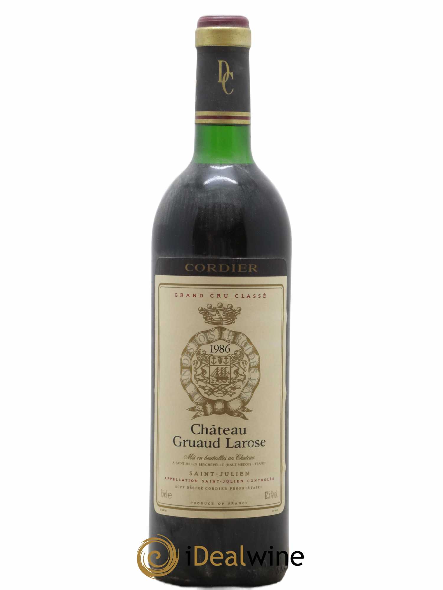 Château Gruaud Larose 2ème Grand Cru Classé 1986 - Lot de 1 bouteille - 0