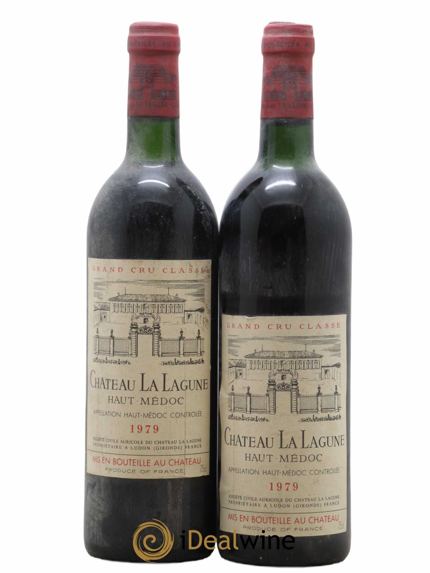 Château la Lagune 3ème Grand Cru Classé 1979 - Lot de 2 bouteilles - 0