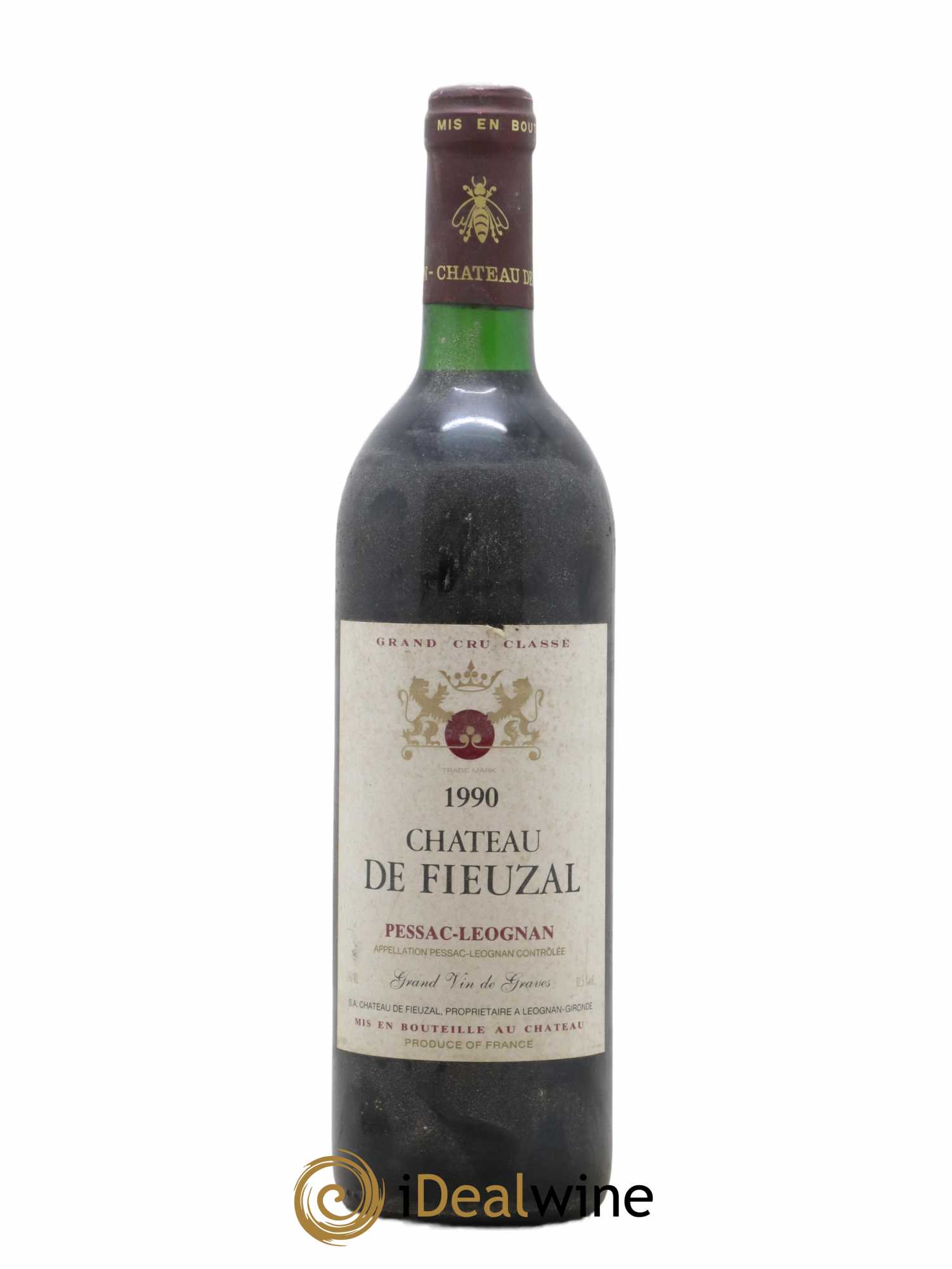 Château de Fieuzal Cru Classé de Graves 1990 - Lot de 1 bouteille - 0