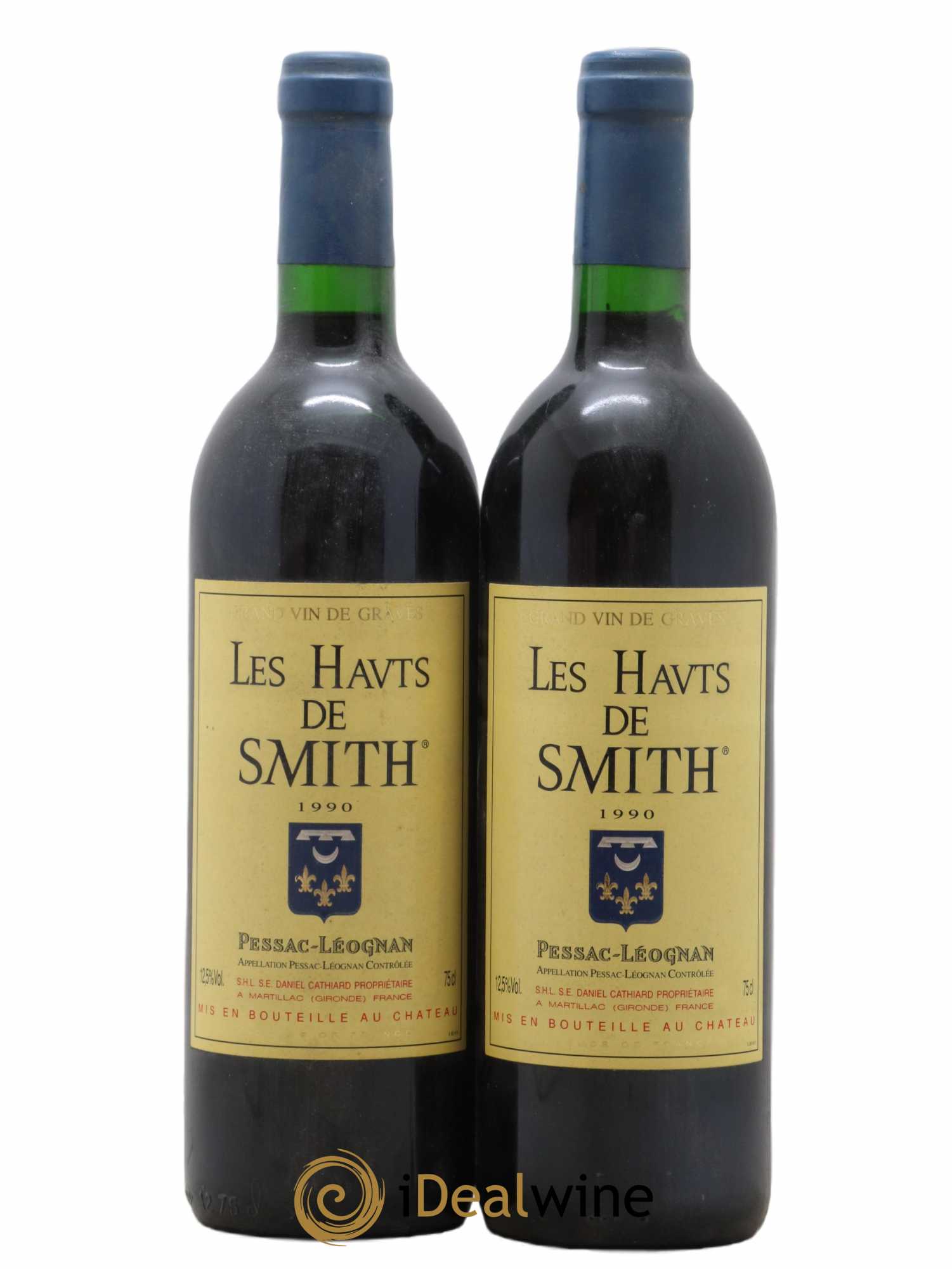 Les Hauts de Smith Second Vin 1990 - Lot de 2 bouteilles - 0