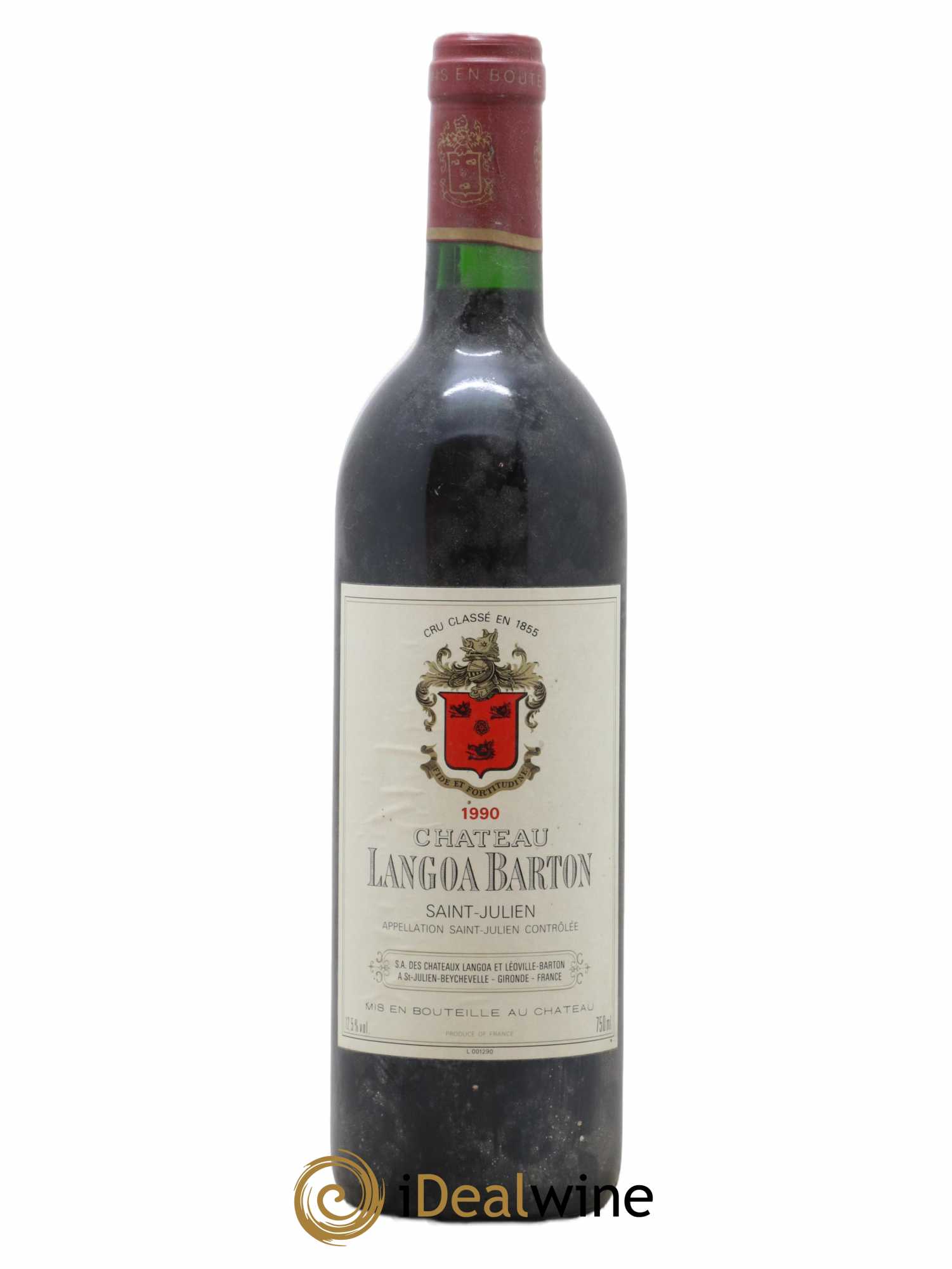 Château Langoa Barton 3ème Grand Cru Classé 1990 - Lot of 1 bottle - 0
