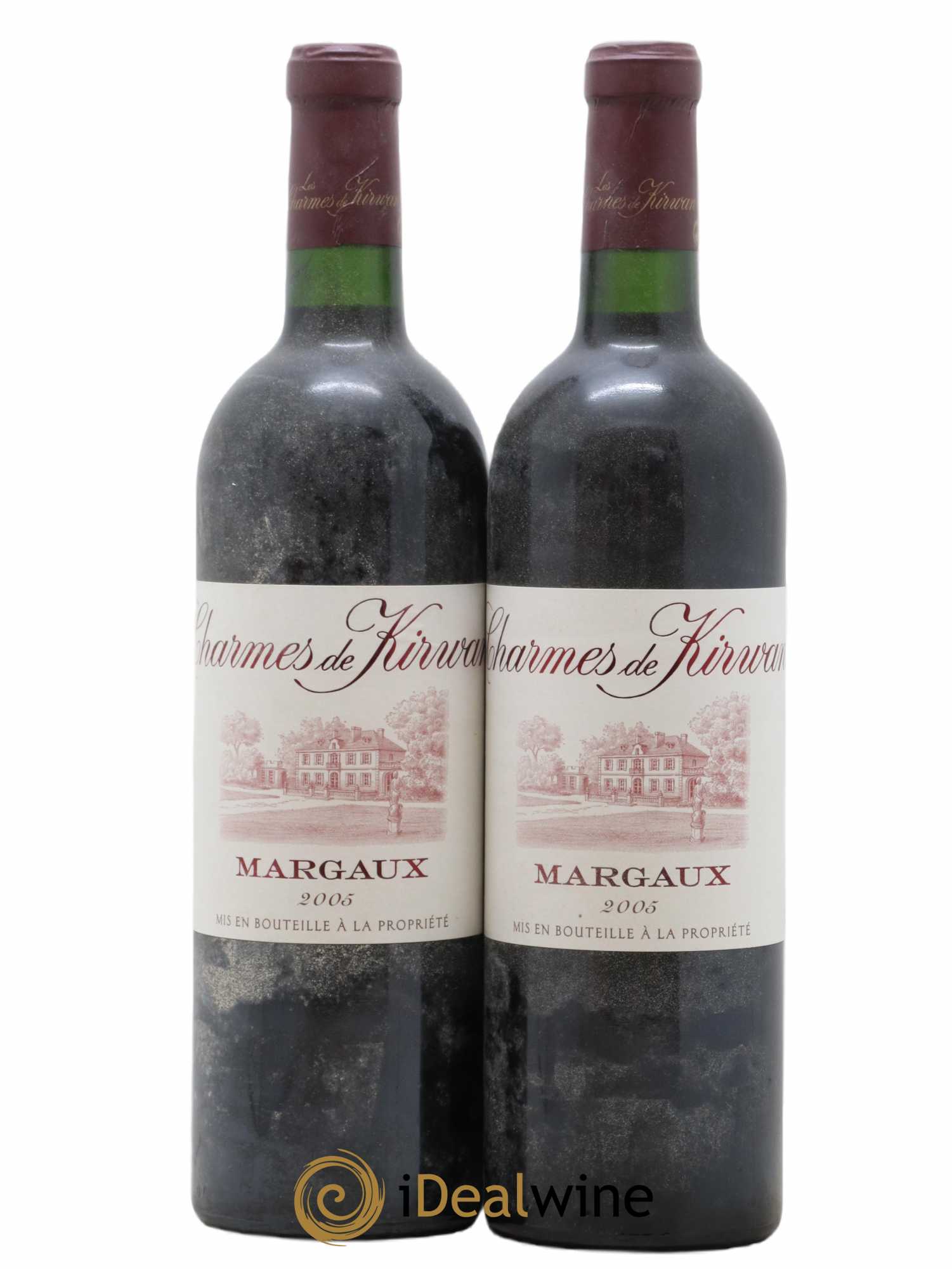 Charmes de Kirwan Second Vin 2005 - Lot de 2 bouteilles - 0