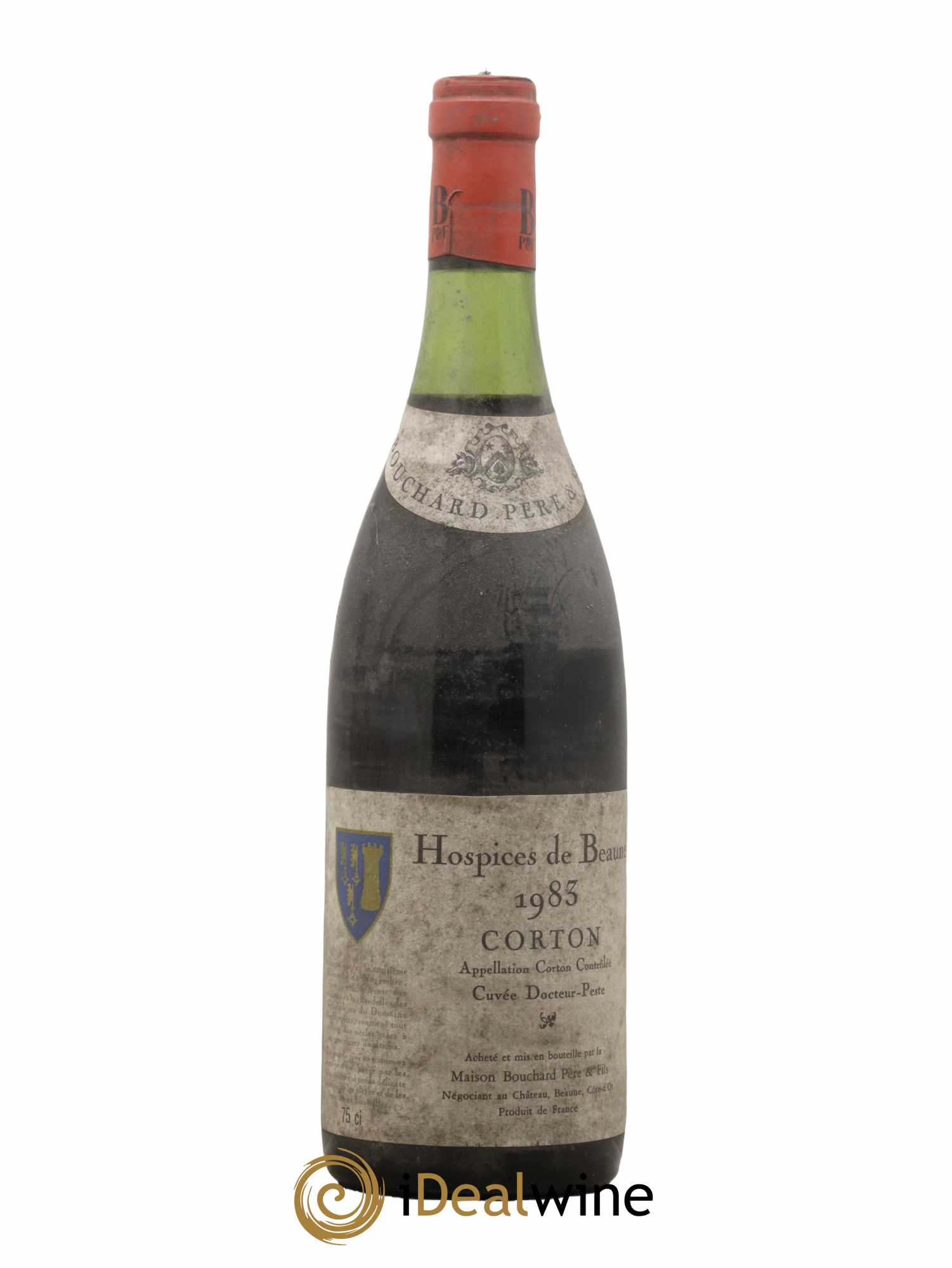 Corton Grand Cru Hospices De Beaune Cuvee Docteur Peste Bouchard 1983 - Lot de 1 bouteille - 0