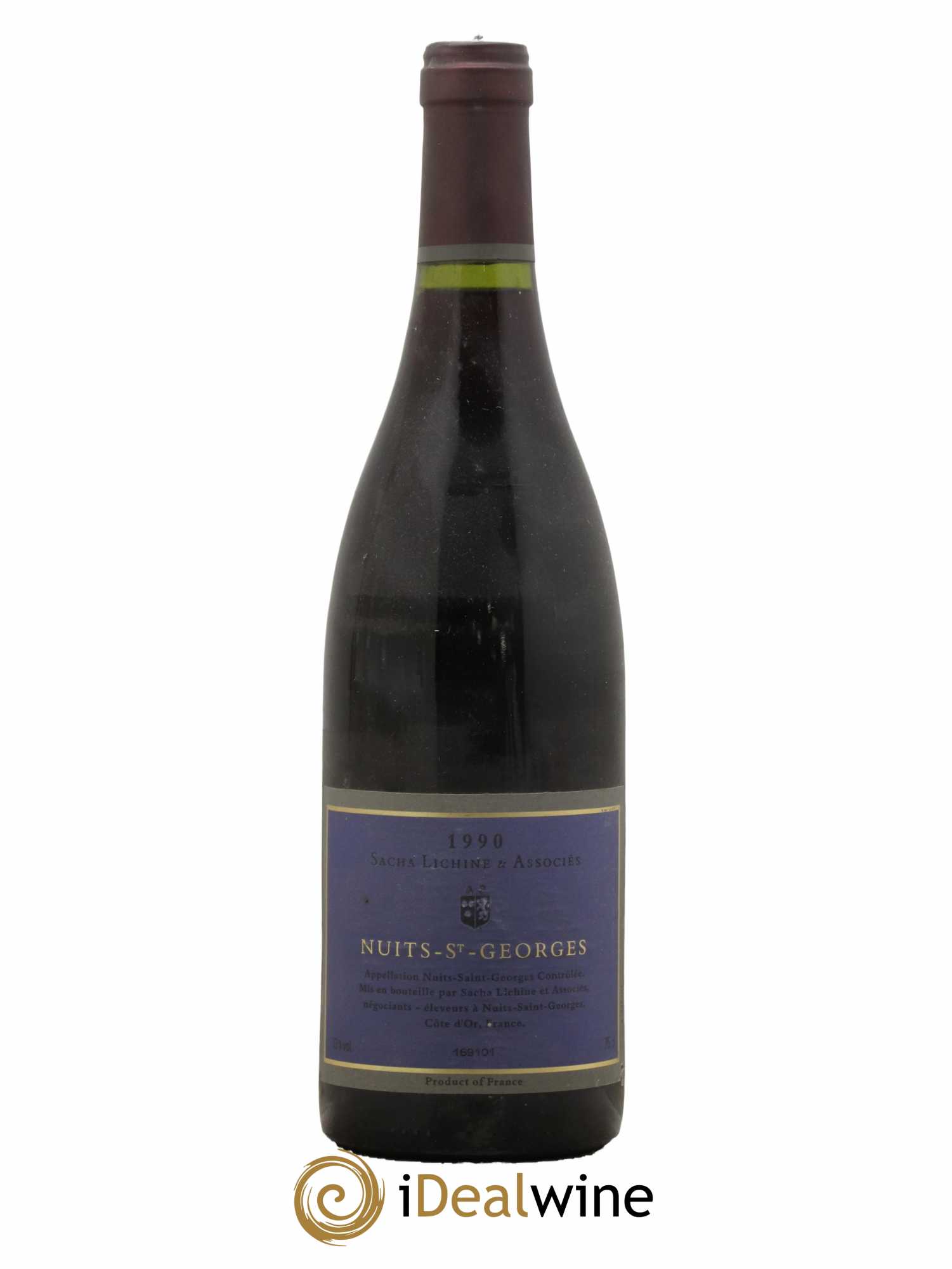 Nuits-Saint-Georges Sacha Lichine et Associés 1990 - Lot de 1 bouteille - 0