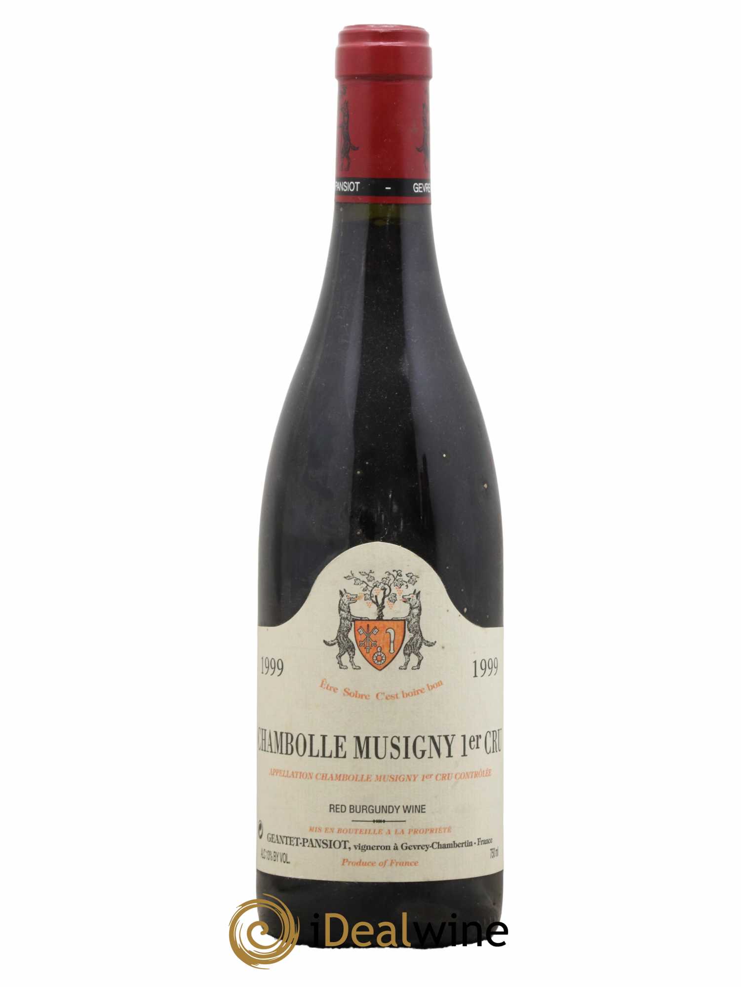 Chambolle-Musigny 1er Cru Geantet-Pansiot 1999 - Lot de 1 bouteille - 0