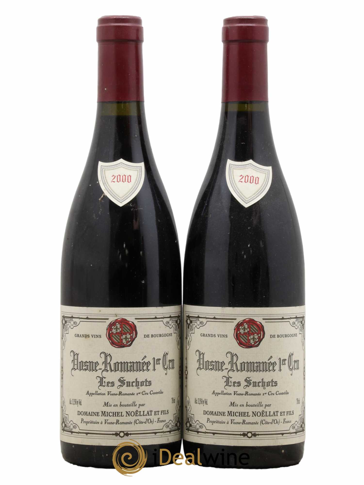 Vosne-Romanée 1er Cru Les Suchots Michel Noëllat et Fils (Domaine) 2000 - Lot de 2 bouteilles - 0