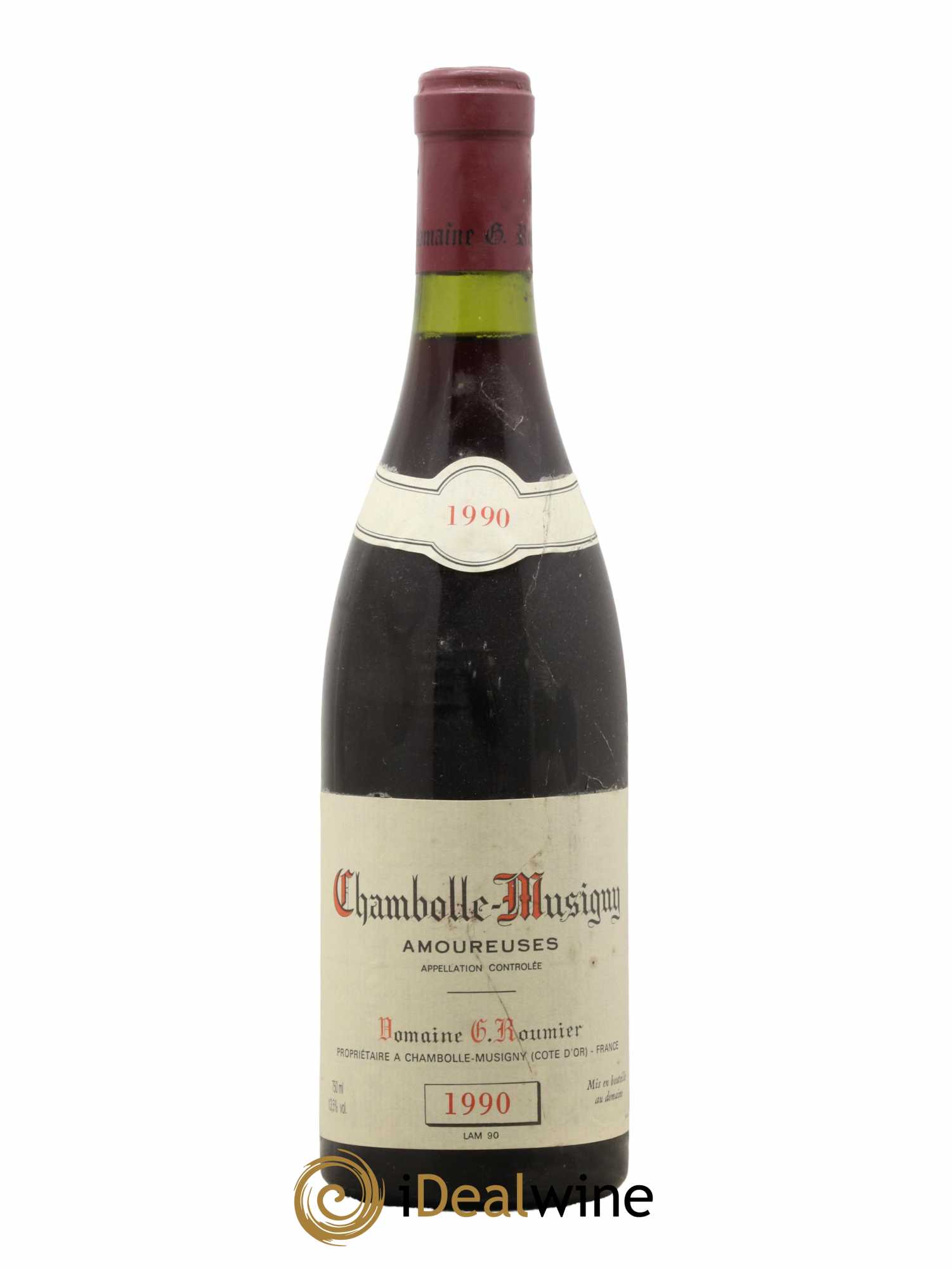 Chambolle-Musigny 1er Cru Les Amoureuses Georges Roumier (Domaine) 1990 - Lot de 1 bouteille - 0