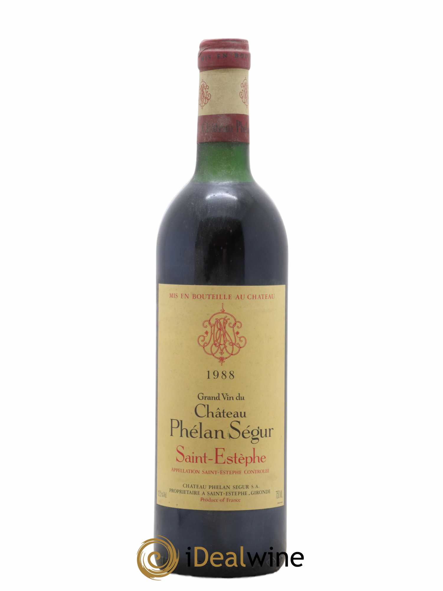 Château Phélan Ségur 1988 - Lot de 1 bouteille - 0
