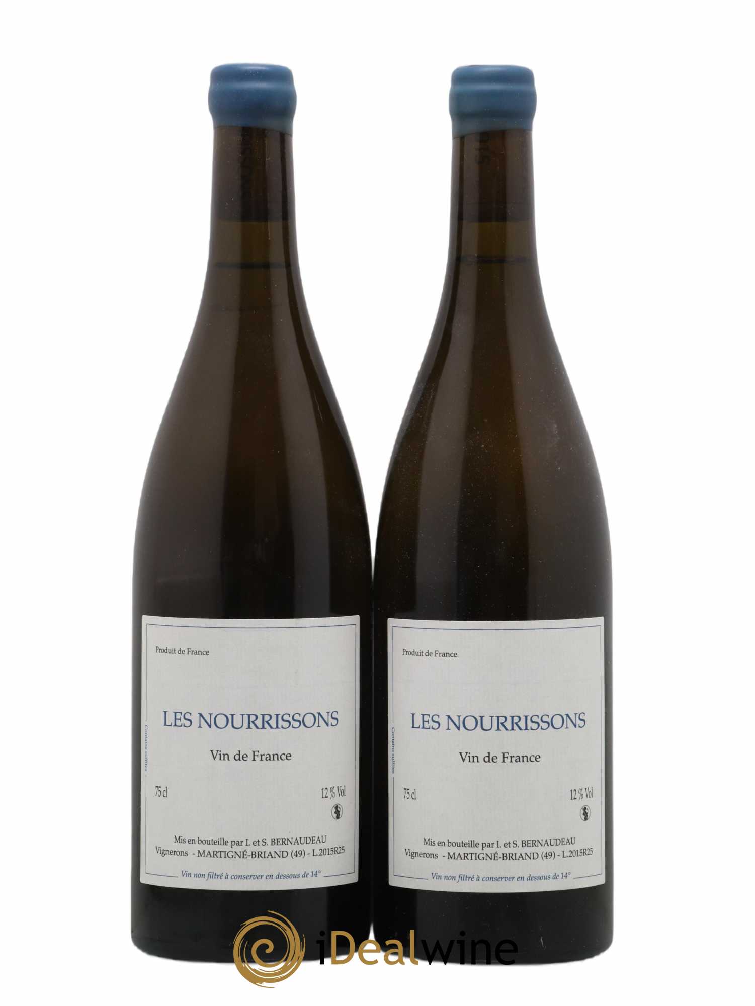 Vin de France Les Nourrissons Stéphane Bernaudeau 2015 - Lot de 2 bouteilles - 0