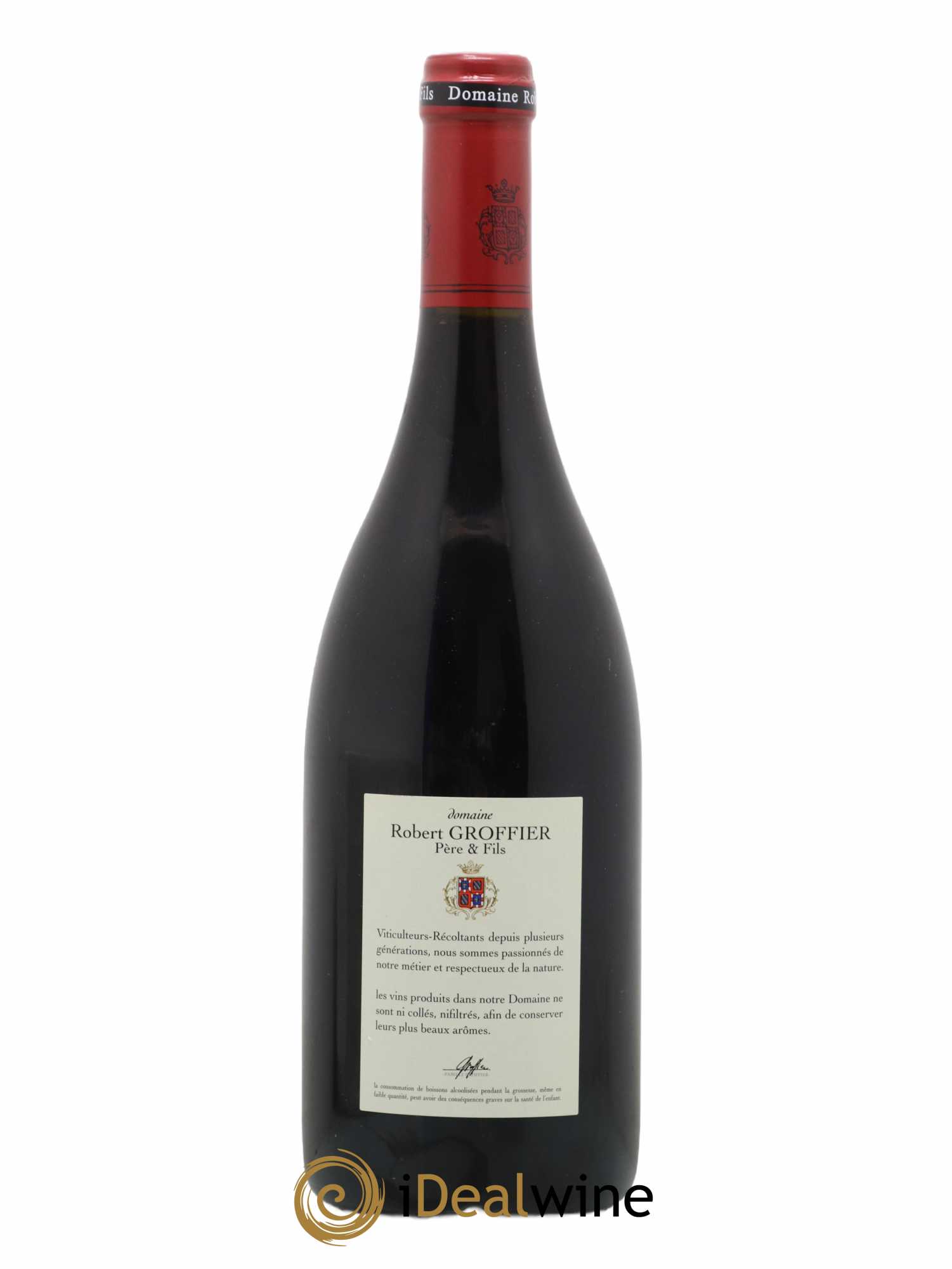 Bonnes-Mares Grand Cru Robert Groffier Père & Fils (Domaine) 2015 - Lot of 1 bottle - 1