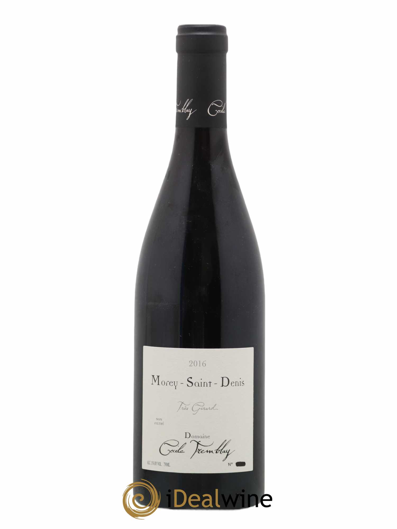 Morey-Saint-Denis Très Girard Cécile Tremblay 2016 - Lot de 1 bouteille - 0