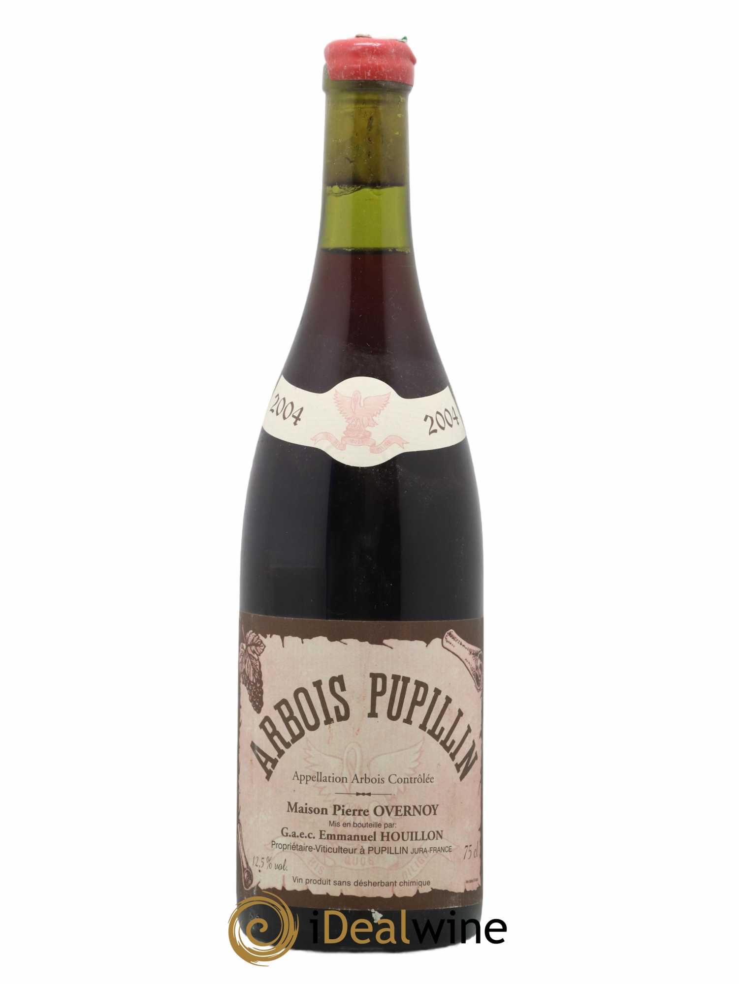 Arbois-Pupillin Poulsard (cire rouge) Overnoy-Houillon (Domaine) 2004 - Lot de 1 bouteille - 0
