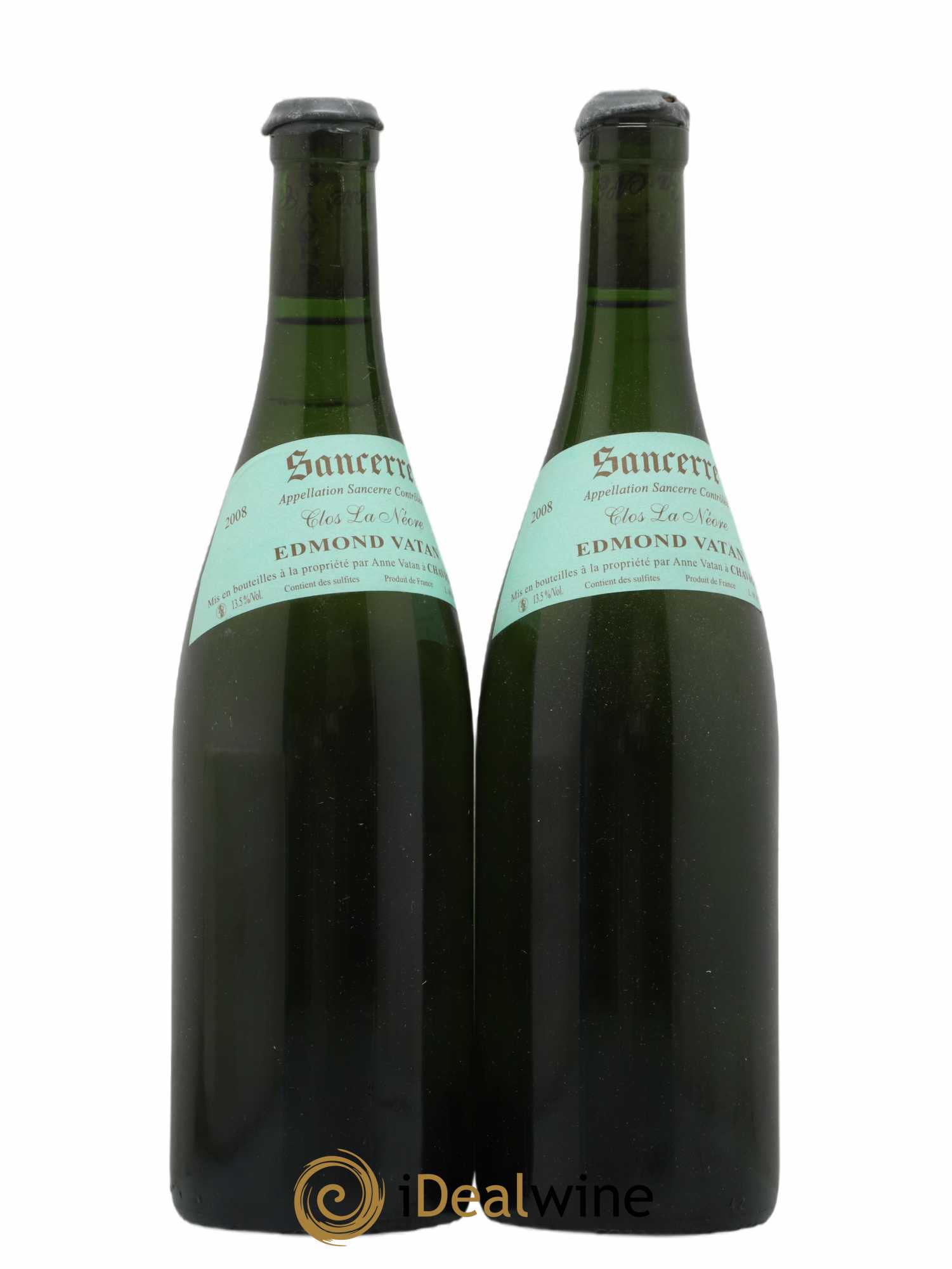 Sancerre Clos la Neore Edmond Vatan 2008 - Lot de 2 bouteilles - 0