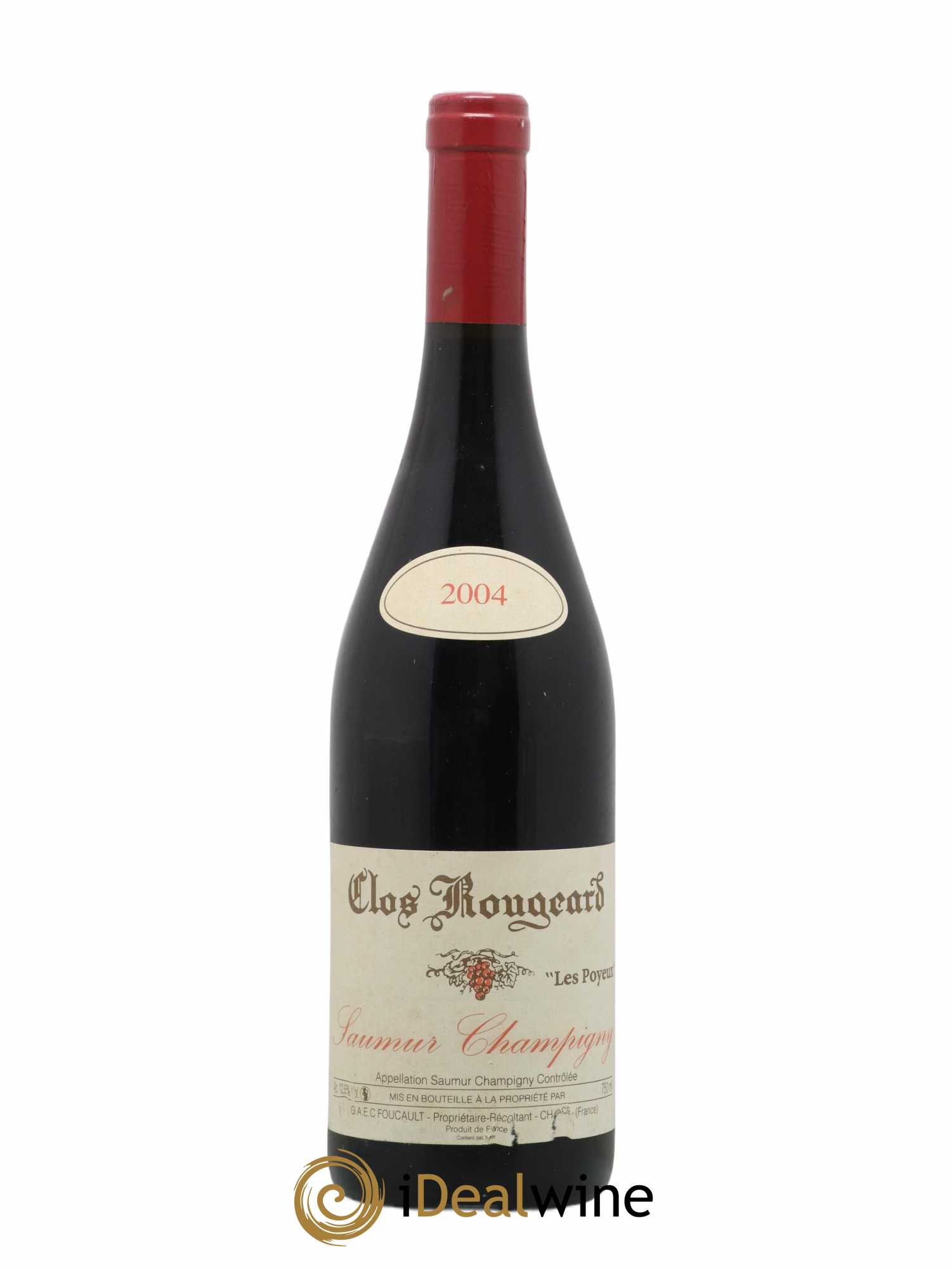 Saumur-Champigny Les Poyeux Clos Rougeard 2004 - Lot de 1 bouteille - 0
